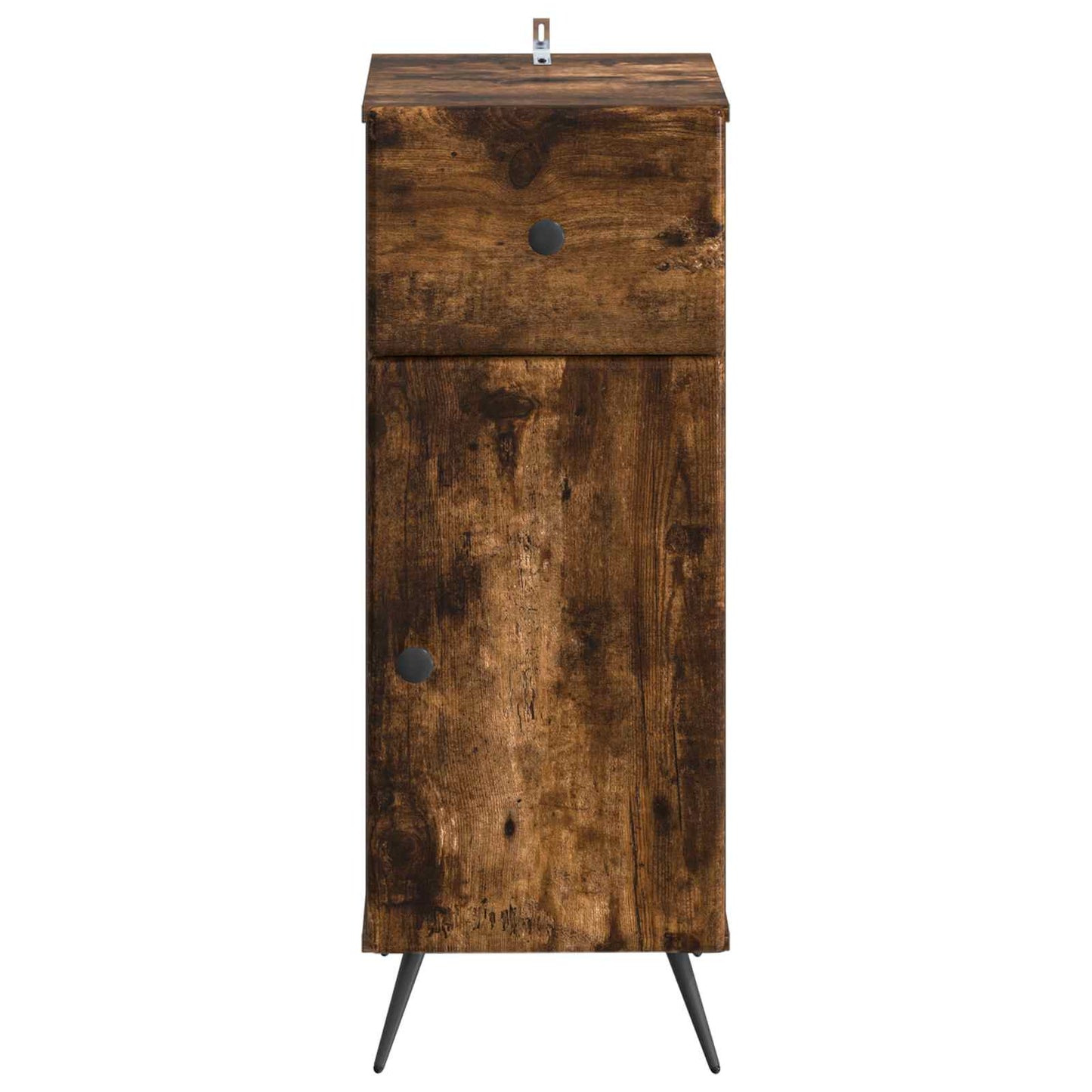 Bathroom Storage Cainet BREDA Smoked Oak 30 x 31 x 80 cm