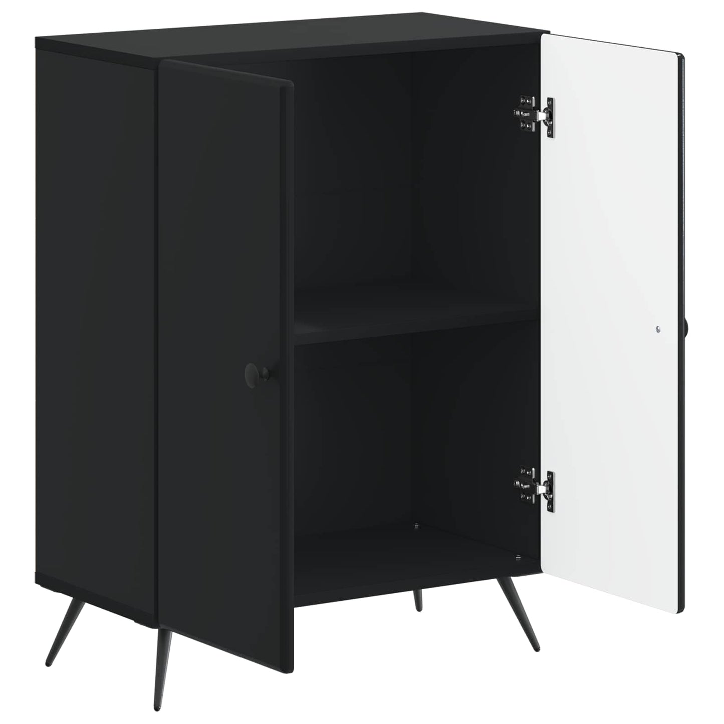 Bathroom Storage Cainet BREDA Black 59.5 x 31 x 80 cm