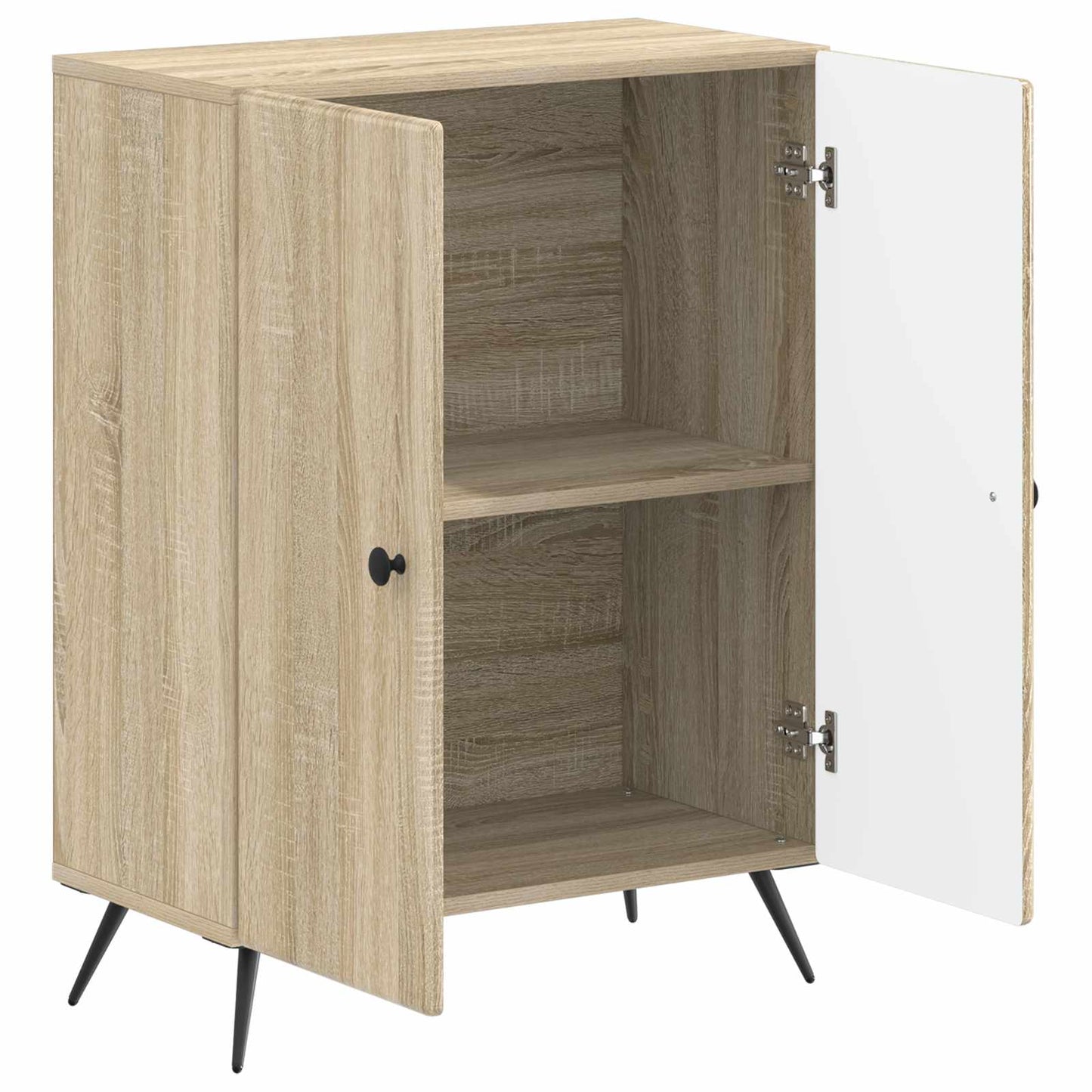 Bathroom Storage Cainet BREDA Sonoma Oak 59.5 x 31 x 80 cm