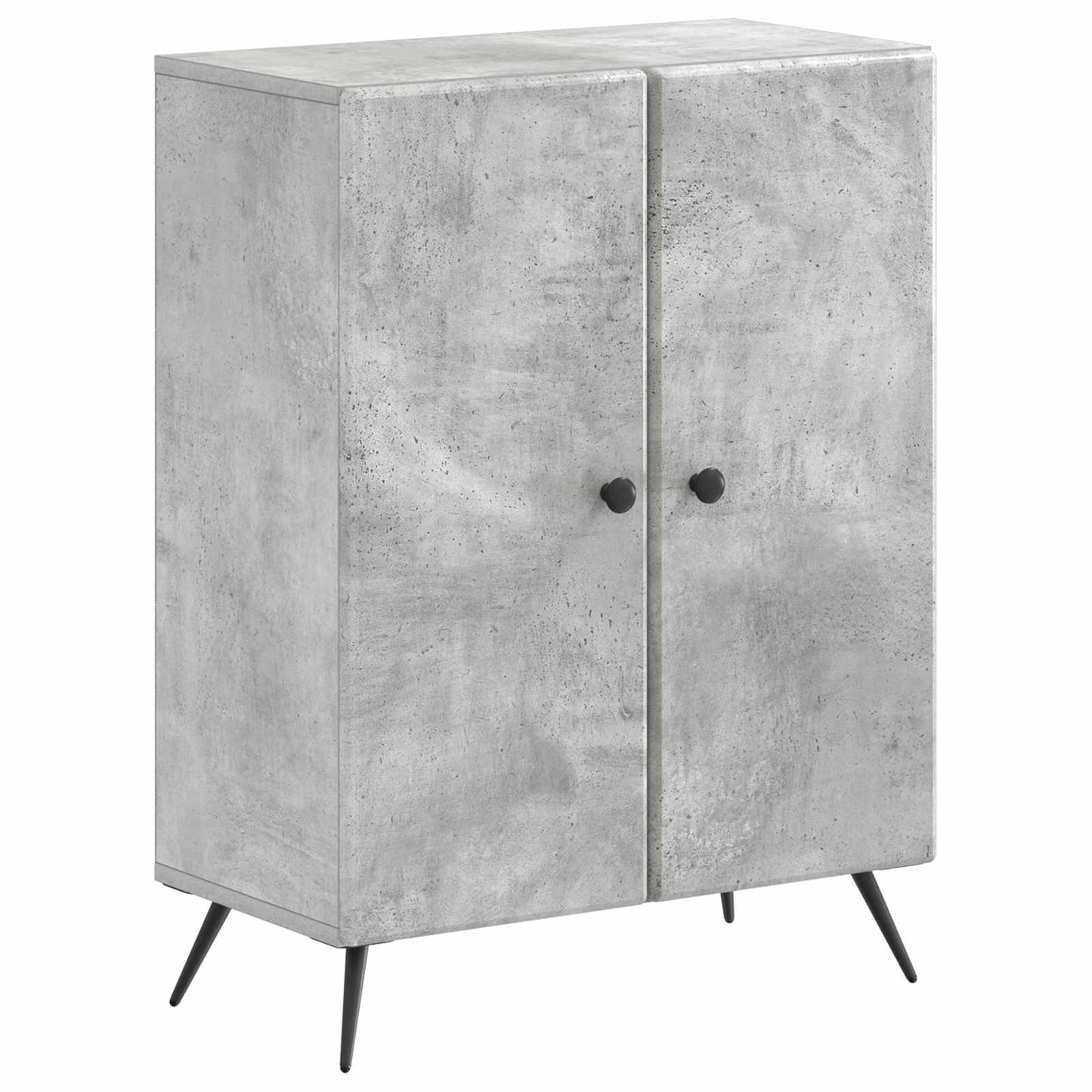 Bathroom Storage Cainet BREDA Concrete Grey 59.5 x 31 x 80 cm