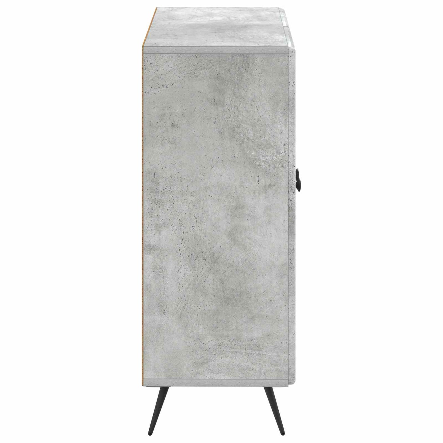 Bathroom Storage Cainet BREDA Concrete Grey 59.5 x 31 x 80 cm