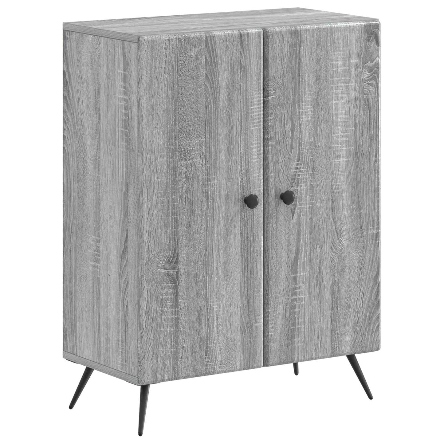 Bathroom Storage Cainet BREDA Grey Sonoma 59.5 x 31 x 80 cm