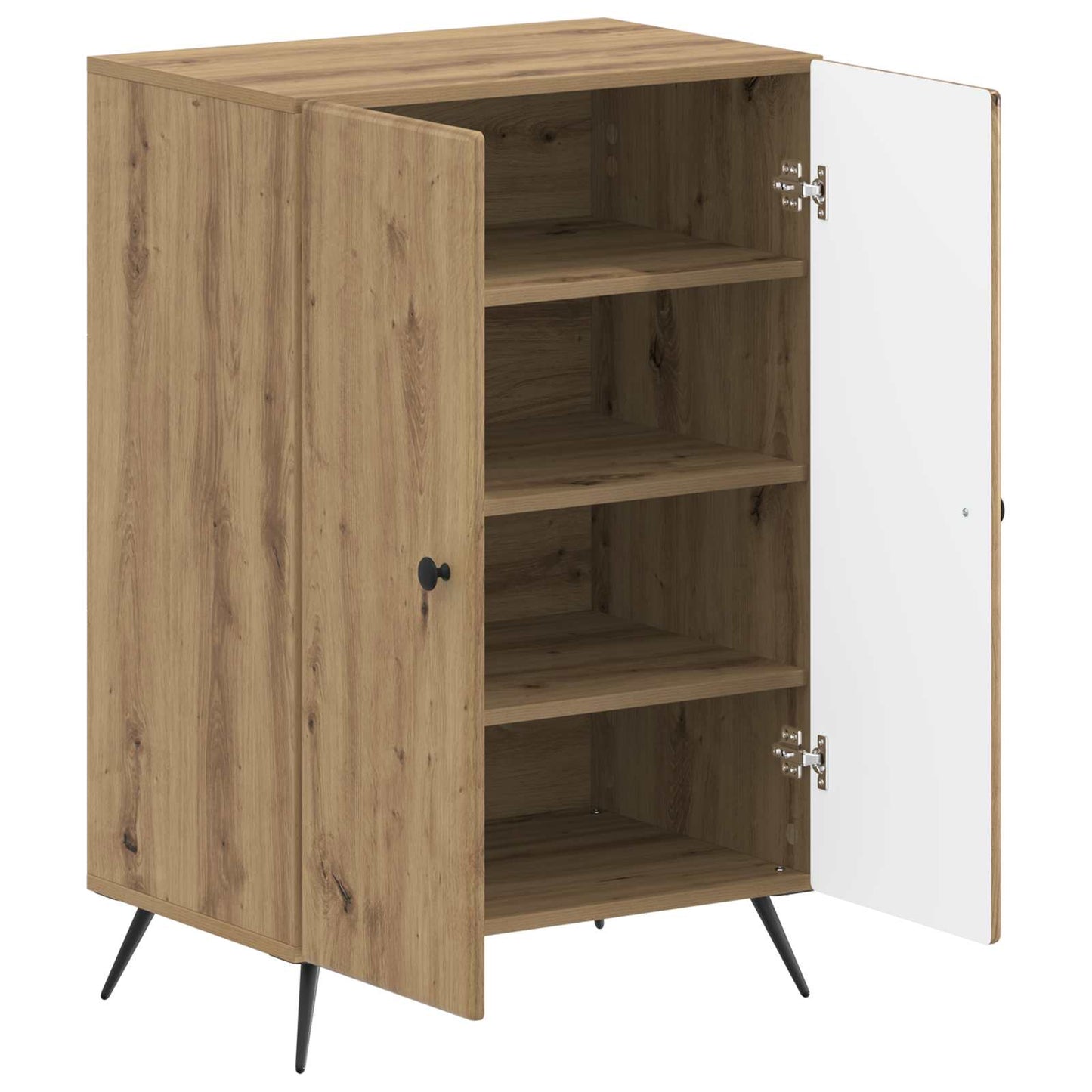 Shoe Cabinet BREDA 59.5 x 39.5 x 90 cm Engineered Wood