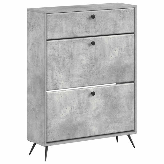 Shoe Cabinet BREDA 78 x 24 x 103 cm Engineered Wood