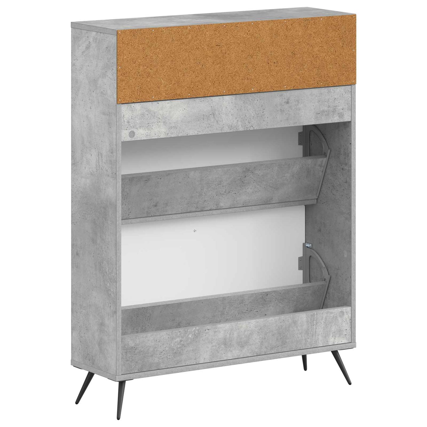 Shoe Cabinet BREDA 78 x 24 x 103 cm Engineered Wood