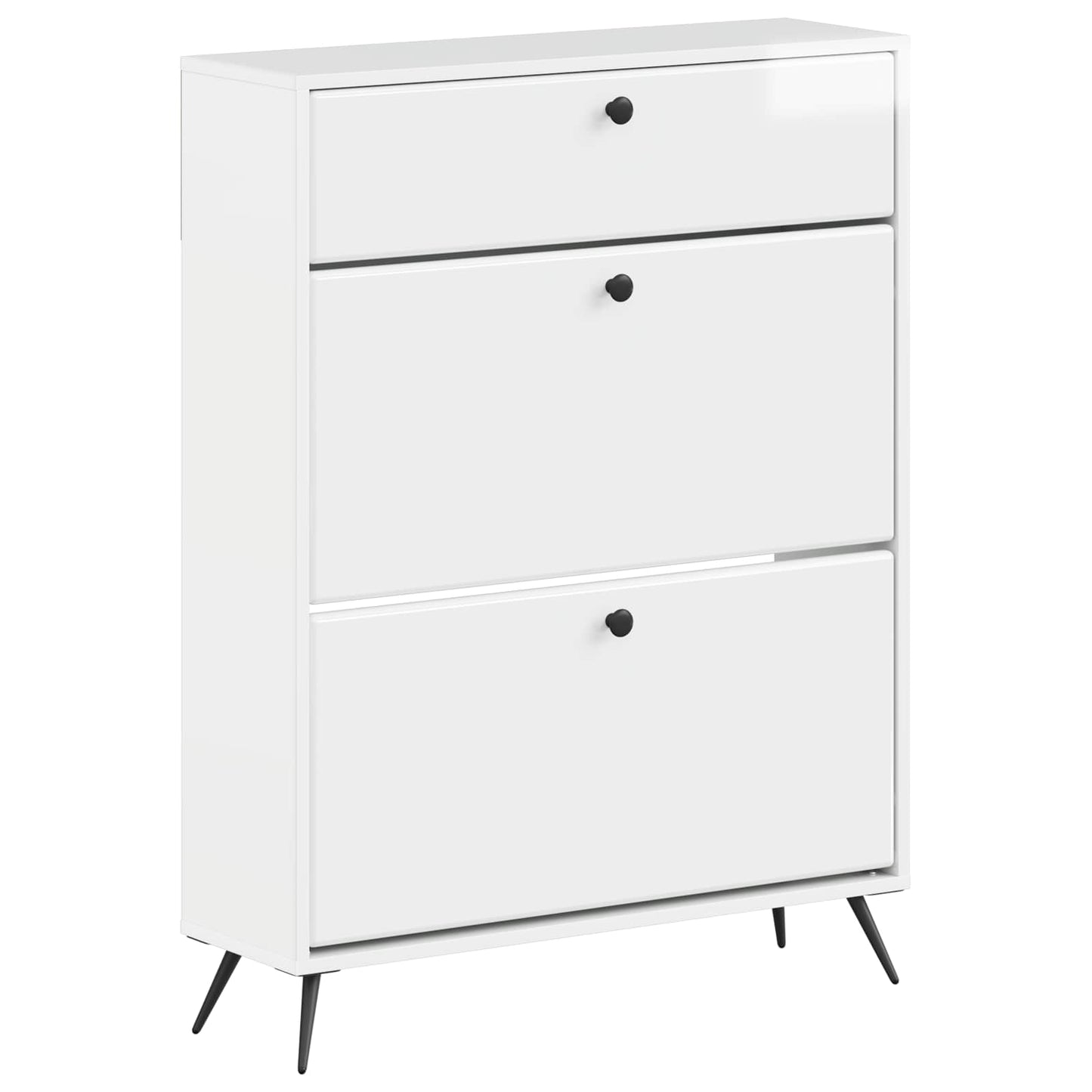 Shoe Cabinet BREDA 78 x 24 x 103 cm Engineered Wood