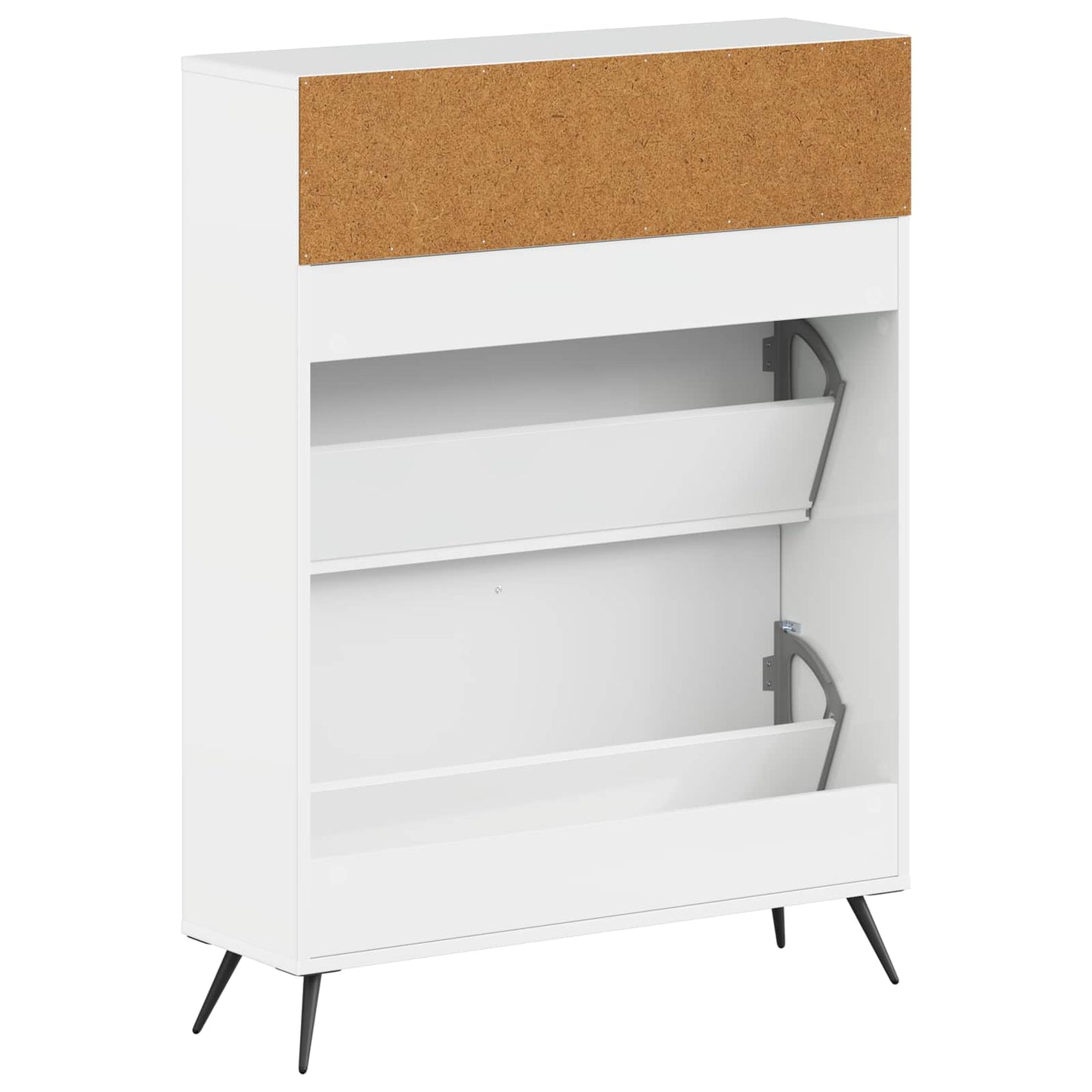 Shoe Cabinet BREDA 78 x 24 x 103 cm Engineered Wood
