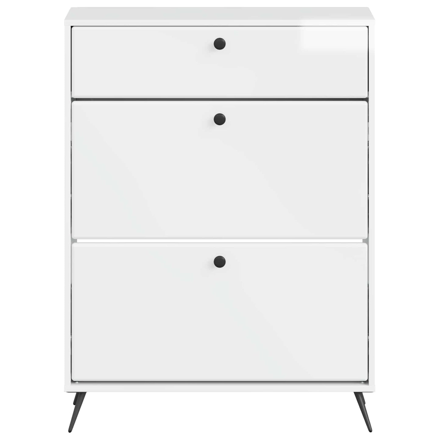 Shoe Cabinet BREDA 78 x 24 x 103 cm Engineered Wood