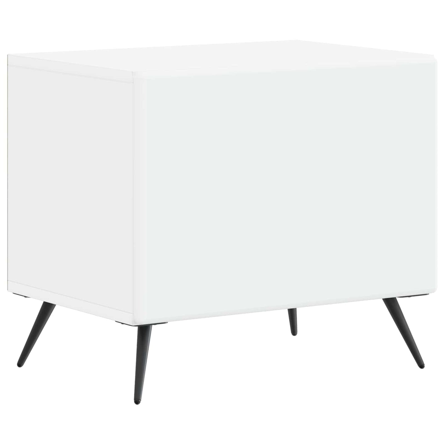 TV Cabinet White Engineered Wood