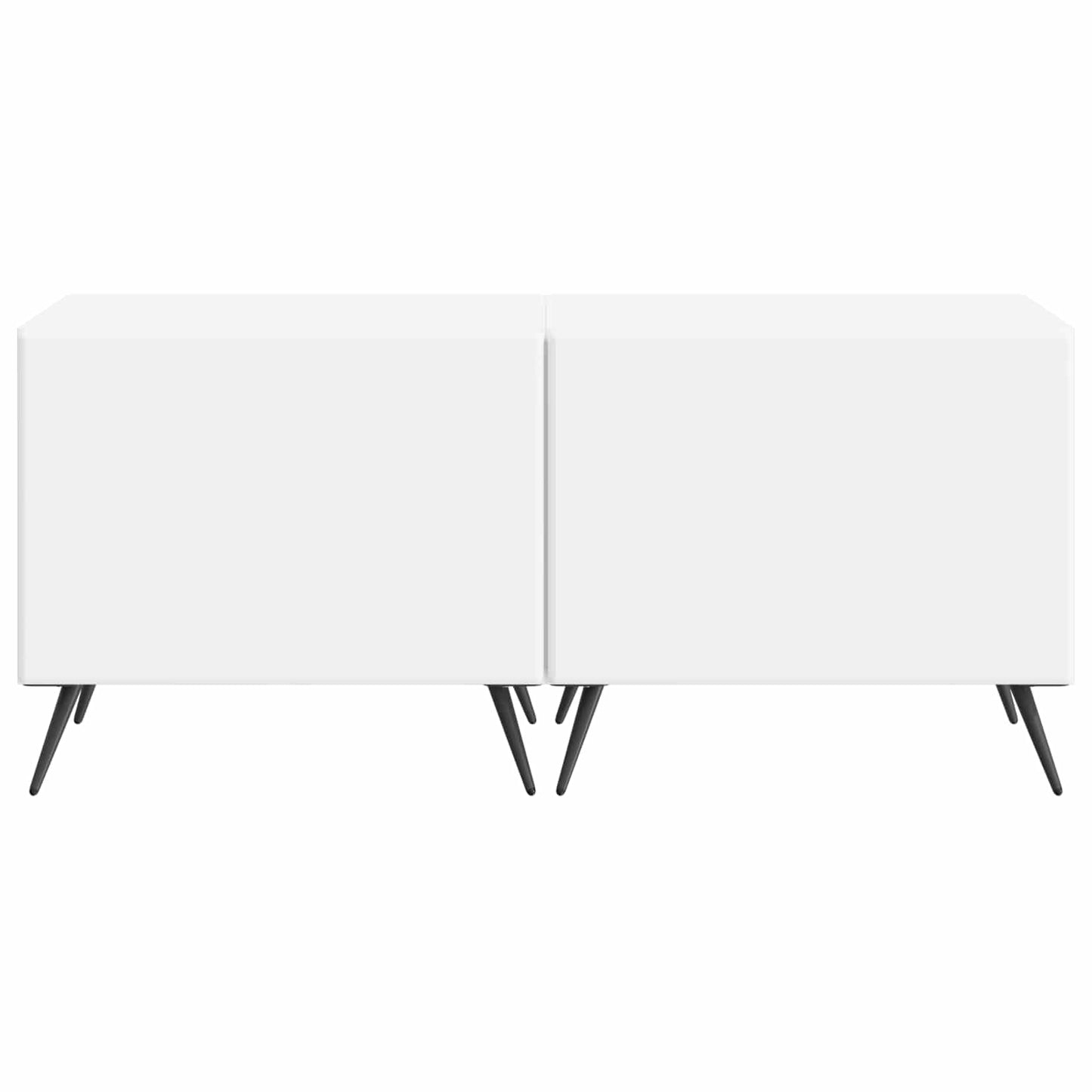 TV Cabinet White Engineered Wood