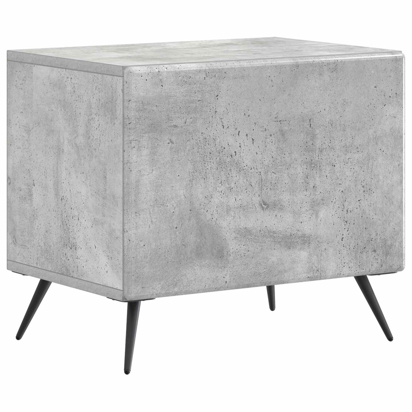 TV Cabinet Concrete Grey Engineered Wood