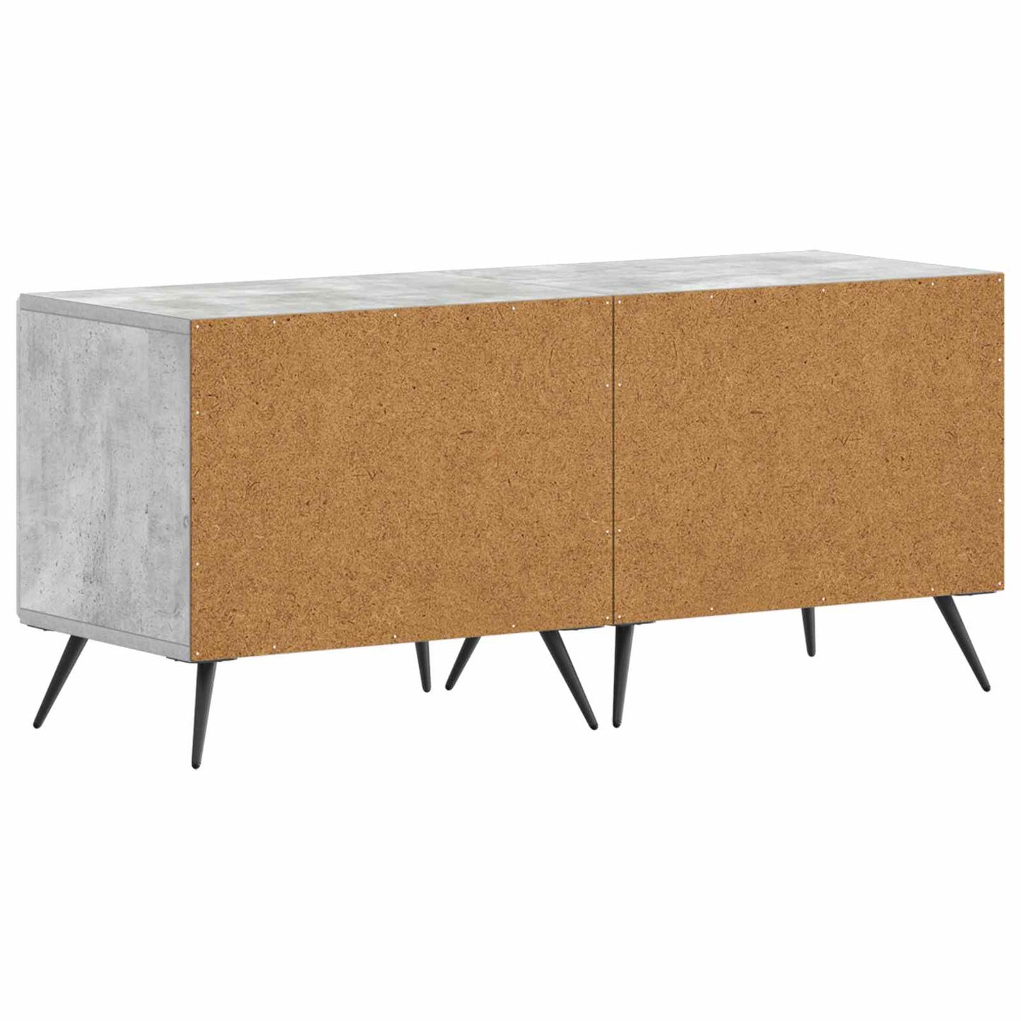 TV Cabinet Concrete Grey Engineered Wood