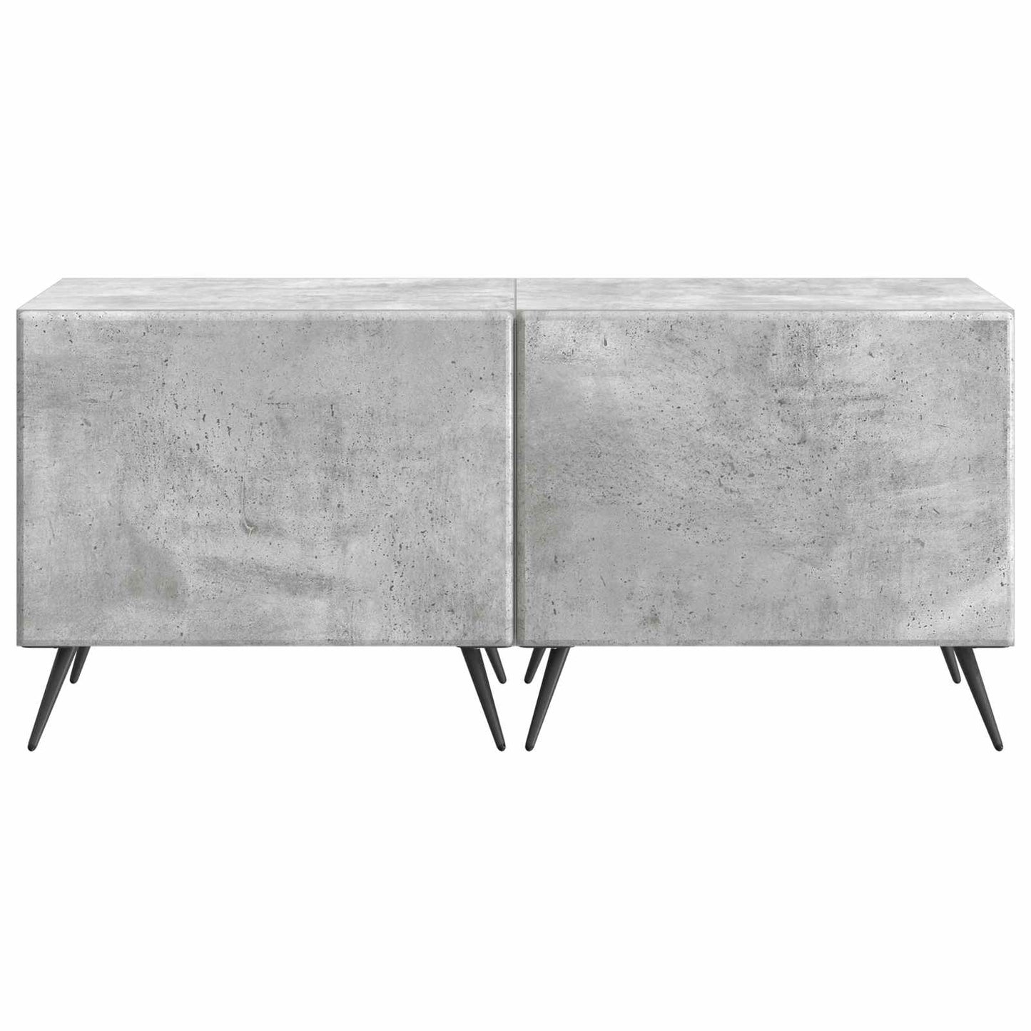 TV Cabinet Concrete Grey Engineered Wood