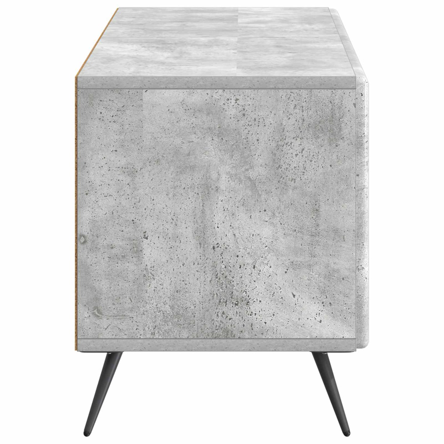 TV Cabinet Concrete Grey Engineered Wood