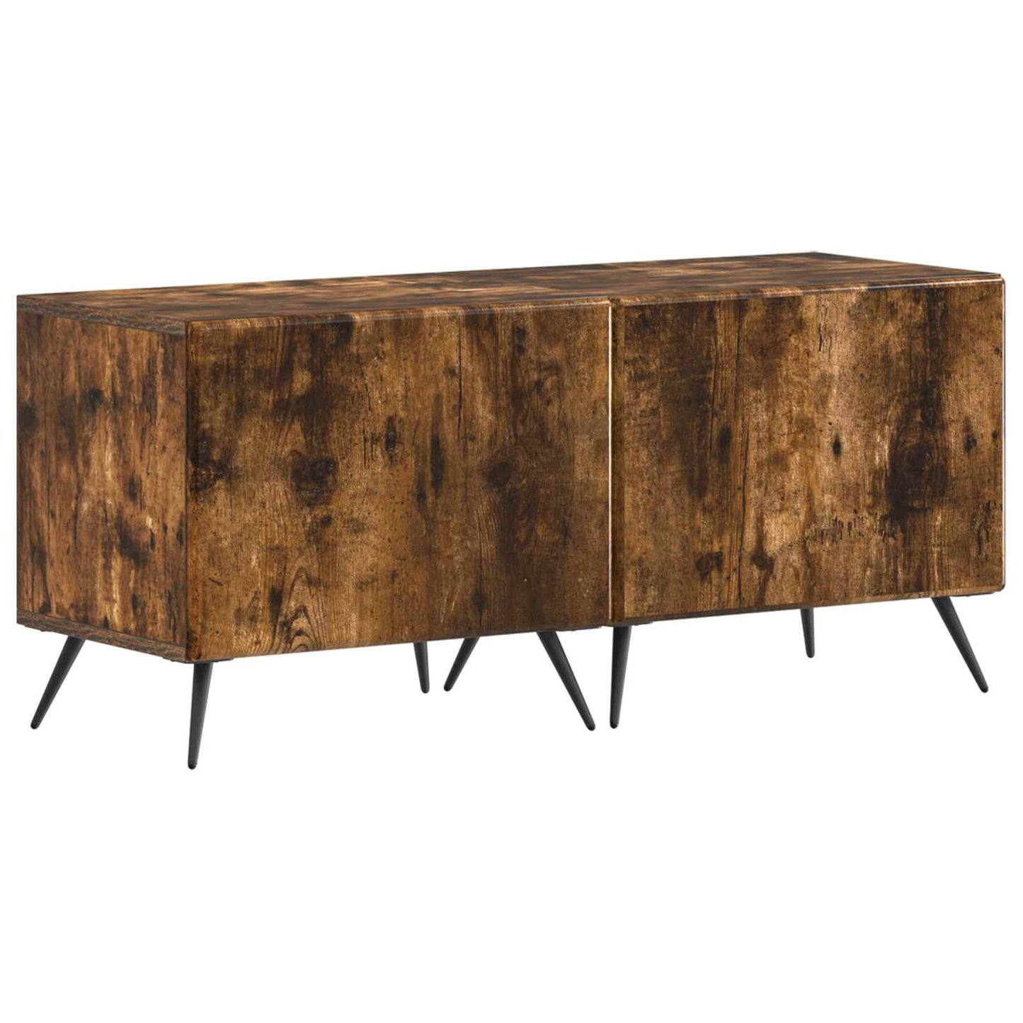 TV Cabinet Smoked Oak Engineered Wood