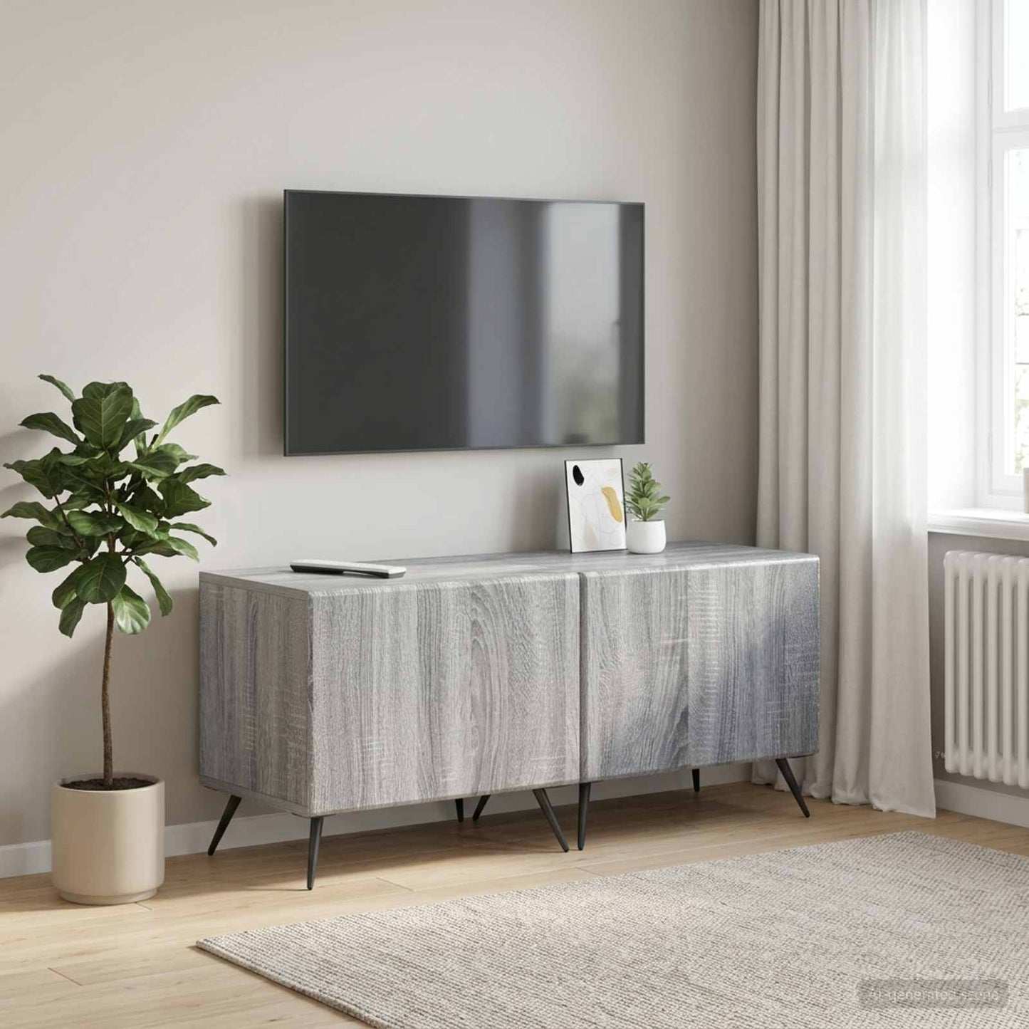 TV Cabinet Grey Sonoma Engineered Wood