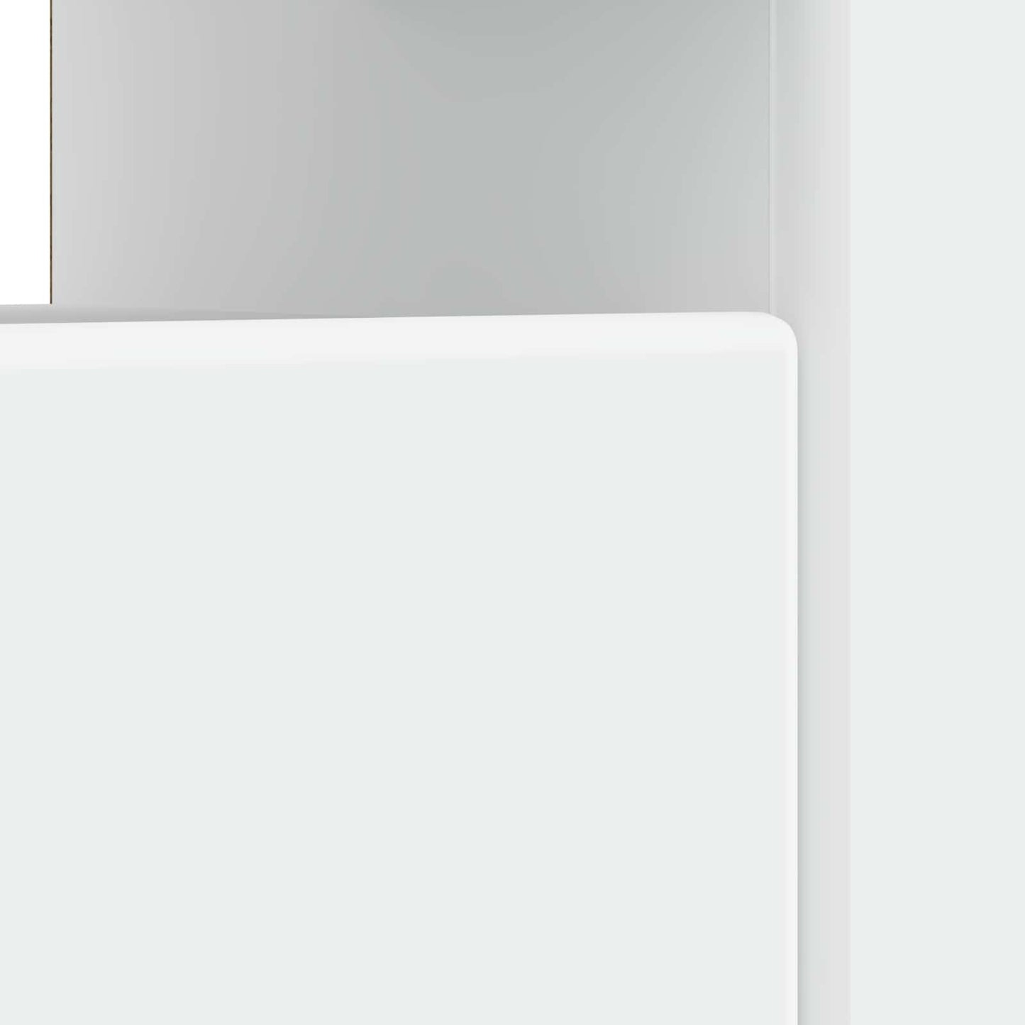 LED TV Cabinet White Engineered Wood