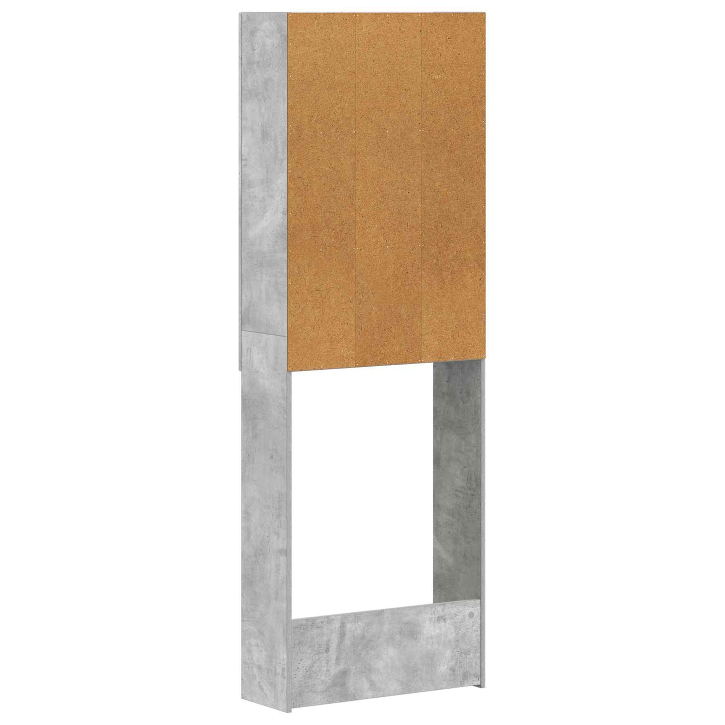 Toilet Cabinet BREDA Concrete Grey 66 x 25.5 x 190 cm