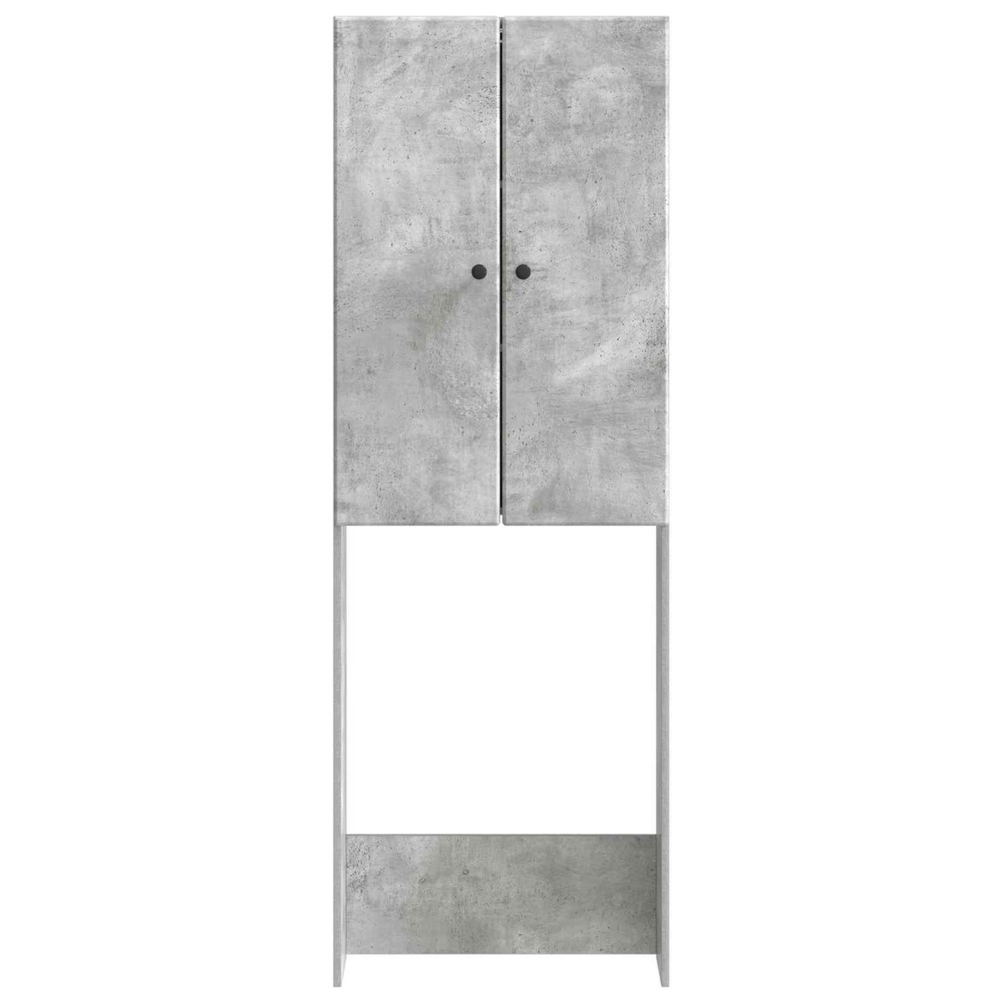 Toilet Cabinet BREDA Concrete Grey 66 x 25.5 x 190 cm