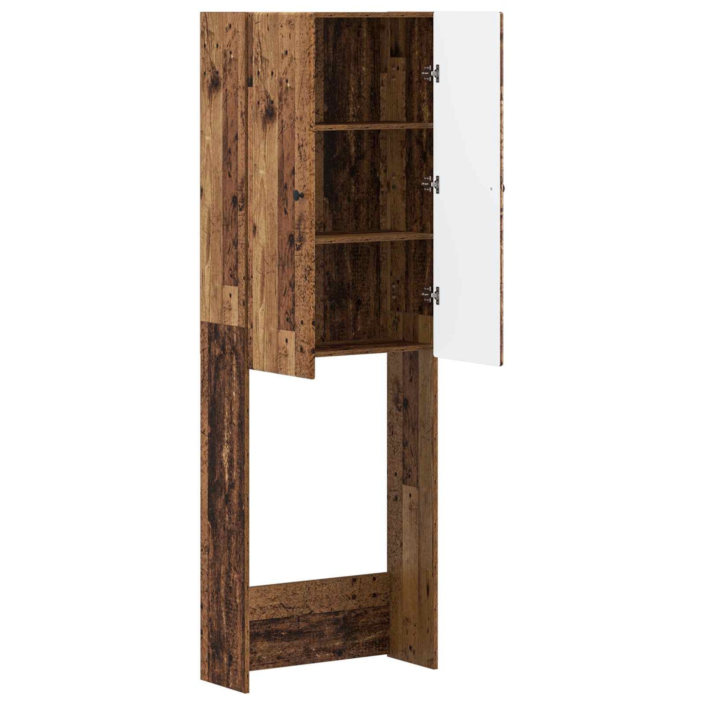 Toilet Cabinet BREDA Old Wood 66 x 25.5 x 190 cm