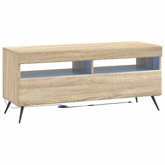 LED TV Cabinet Sonoma Oak Engineered Wood