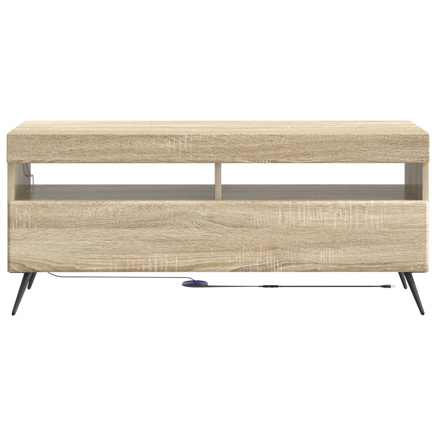LED TV Cabinet Sonoma Oak Engineered Wood