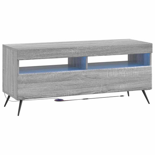 LED TV Cabinet Grey Sonoma Engineered Wood