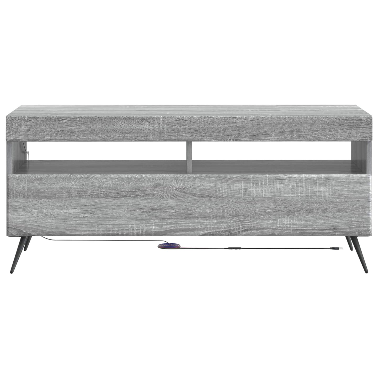 LED TV Cabinet Grey Sonoma Engineered Wood