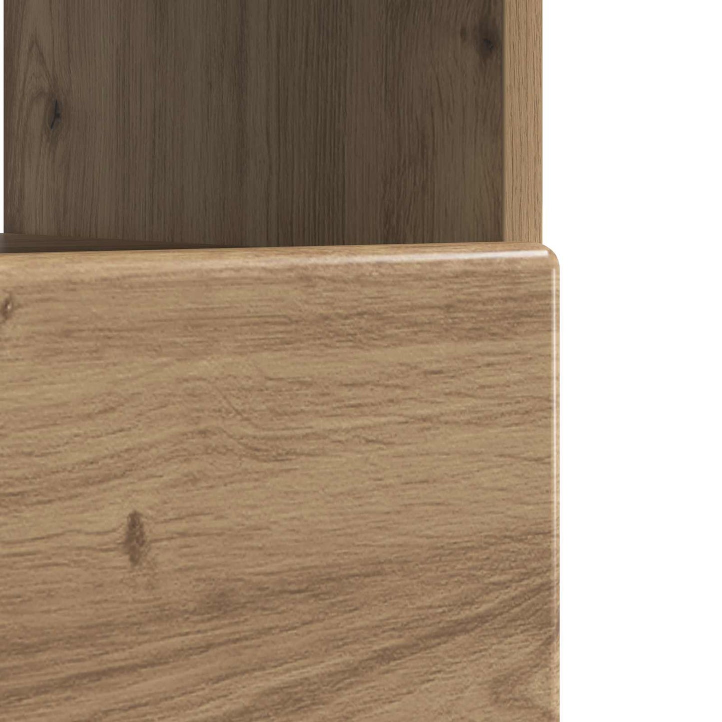 LED TV Cabinet Artisan Oak Engineered Wood