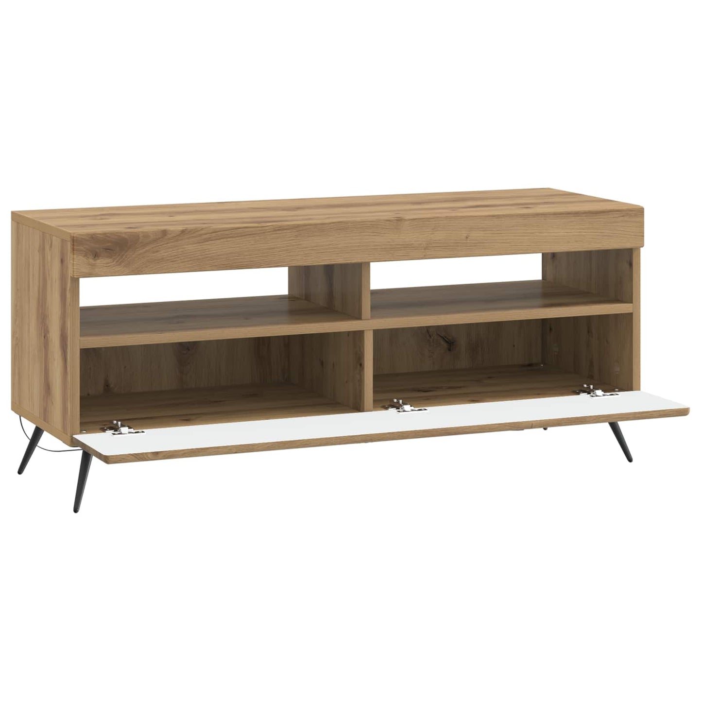LED TV Cabinet Artisan Oak Engineered Wood