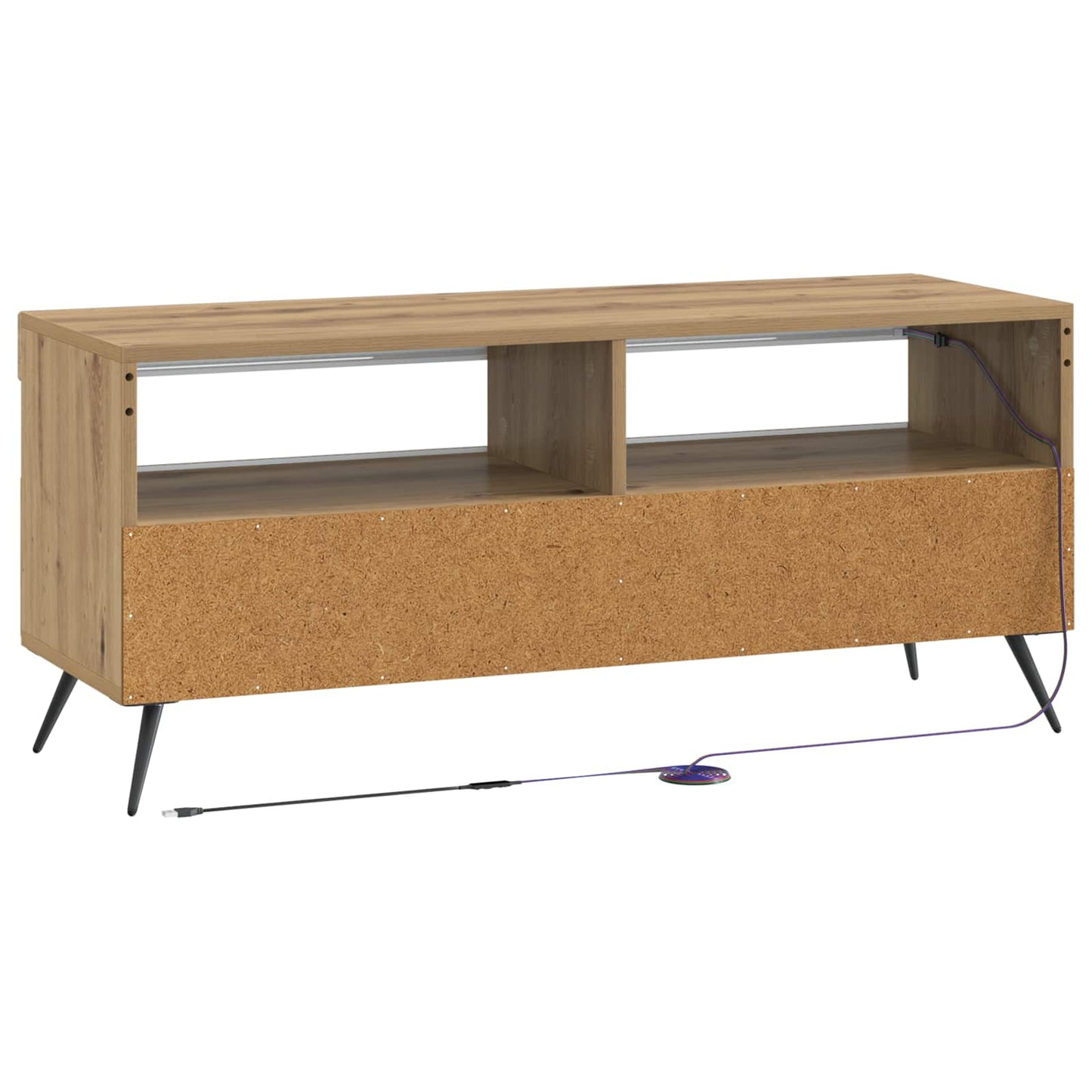 LED TV Cabinet Artisan Oak Engineered Wood