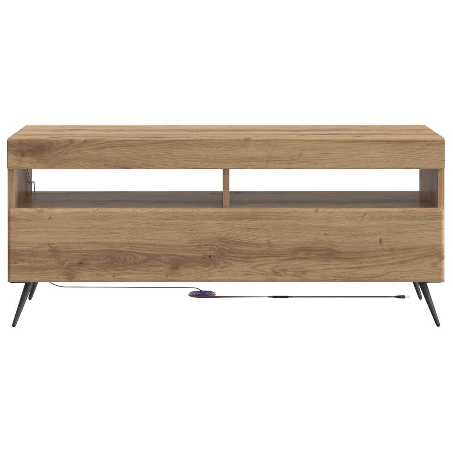 LED TV Cabinet Artisan Oak Engineered Wood