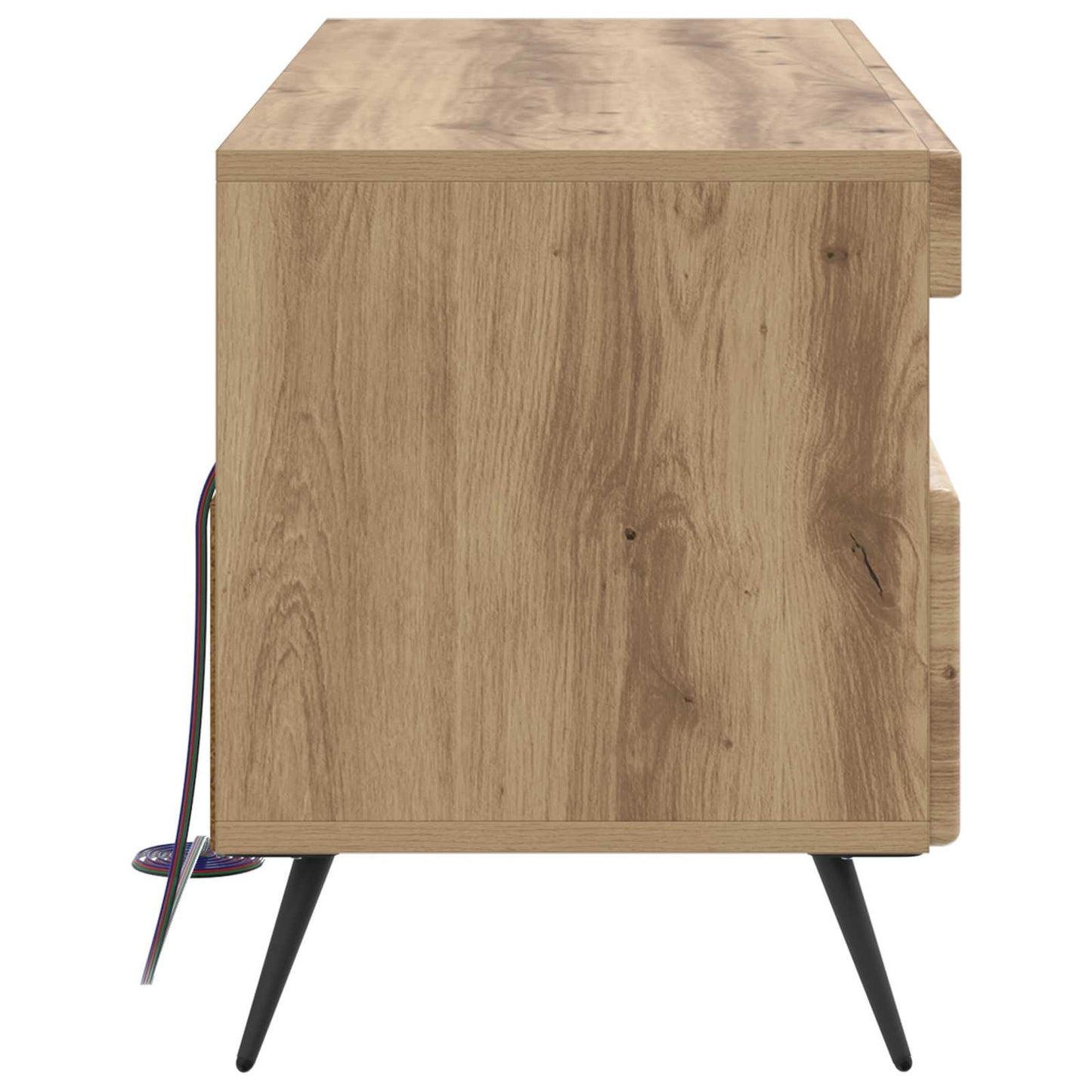LED TV Cabinet Artisan Oak Engineered Wood