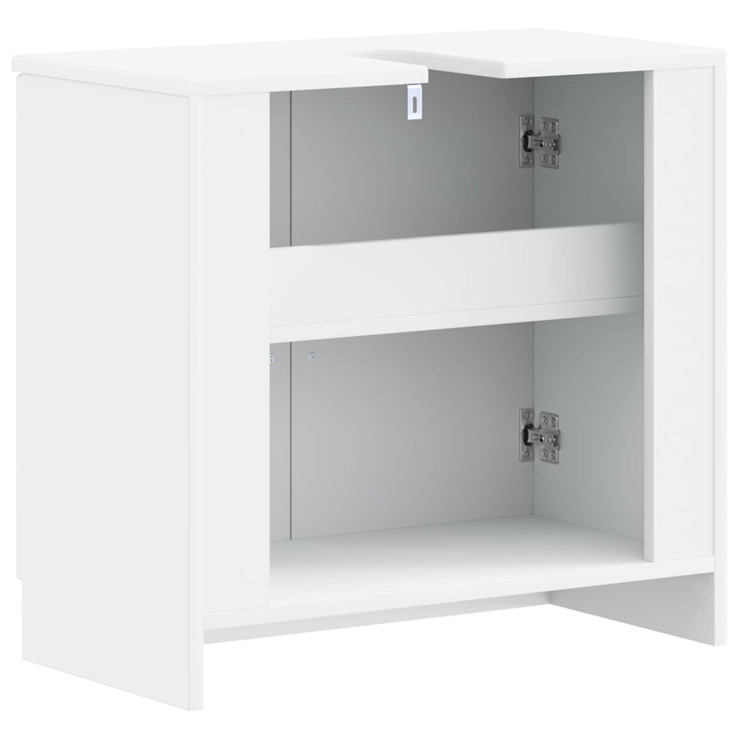 Bathroom Sink Cabinet UTRECHT White 59.5 x 31.5x 59 cm