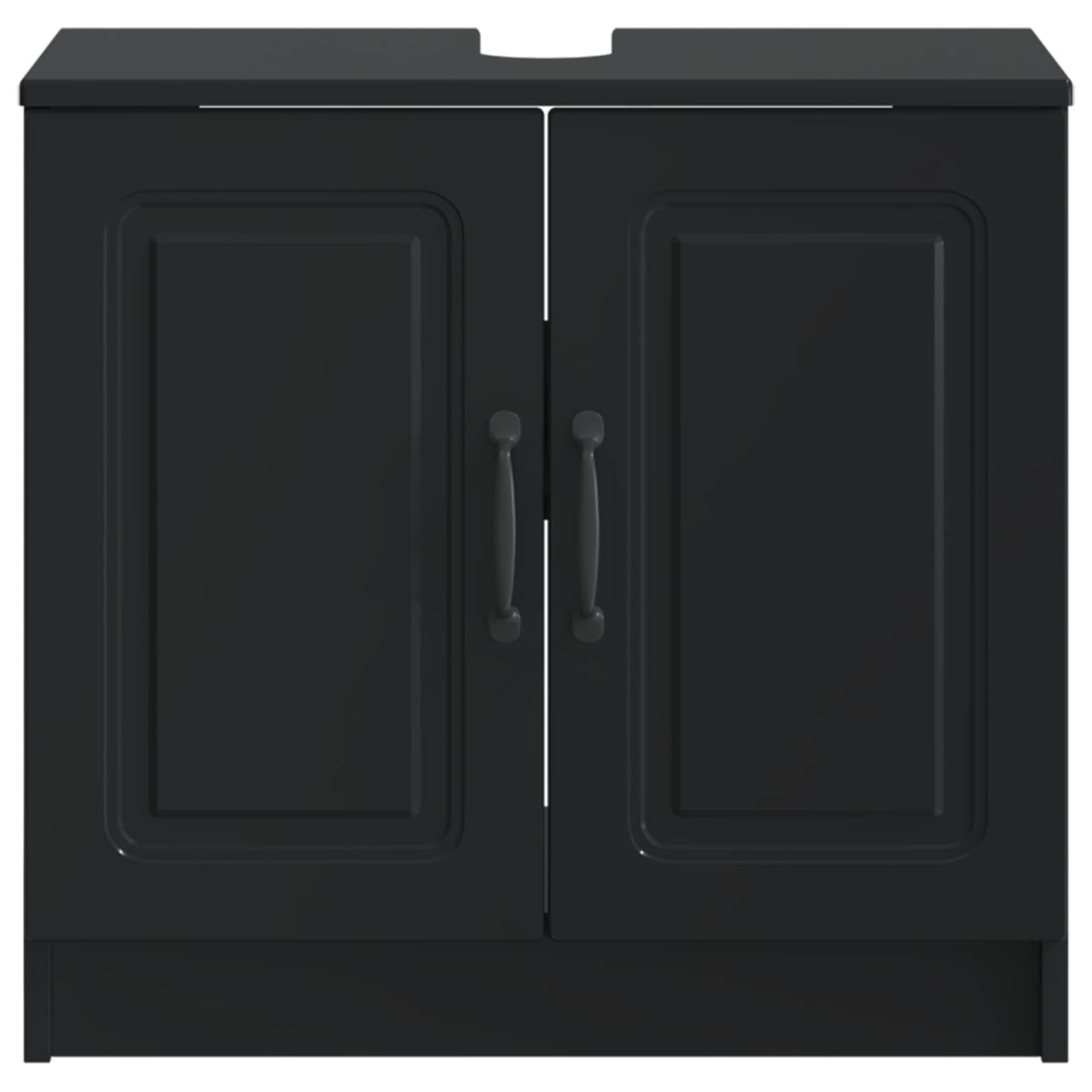 Bathroom Sink Cabinet UTRECHT Black 59.5 x 31.5x 59 cm