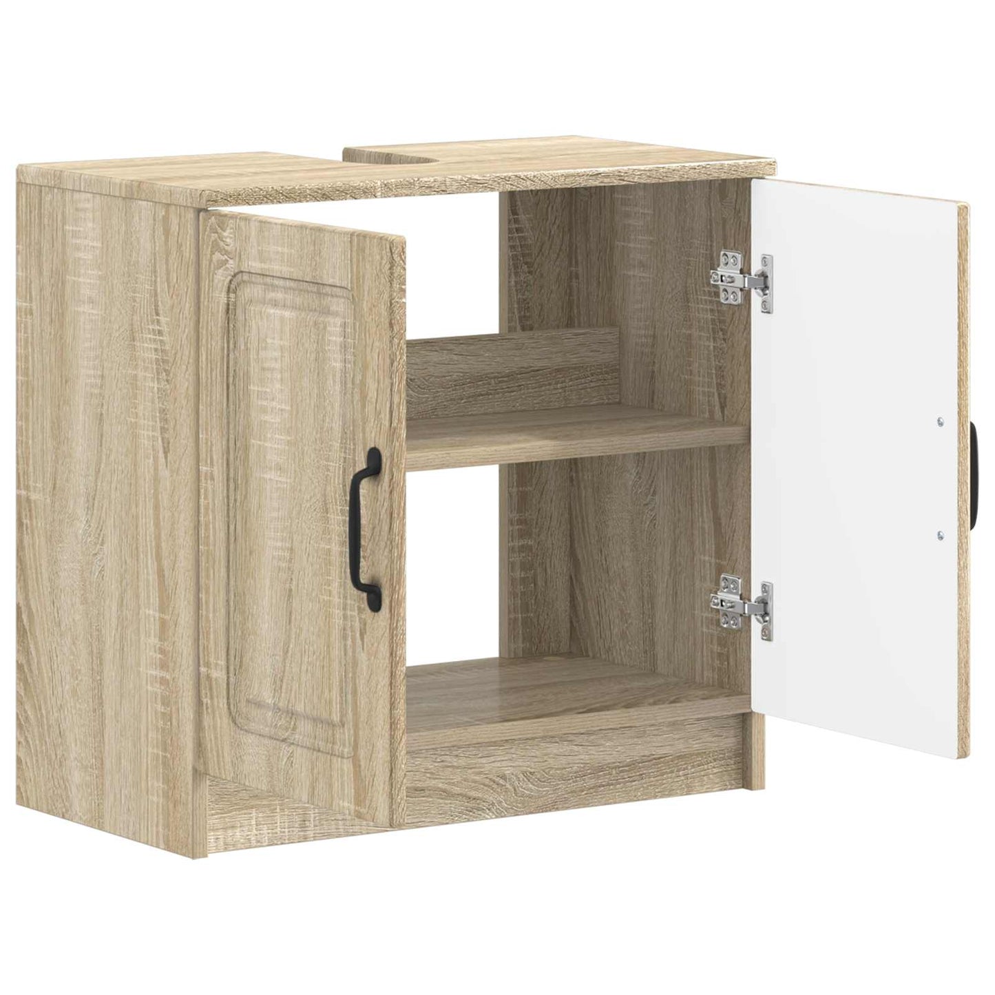 Bathroom Sink Cabinet UTRECHT Sonoma Oak 59.5 x 31.5x 59 cm