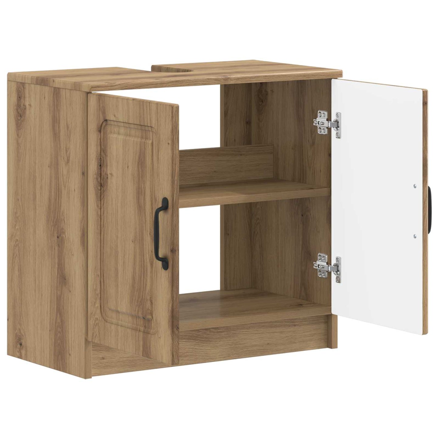 Bathroom Sink Cabinet UTRECHT Artisan Oak 59.5 x 31.5x 59 cm