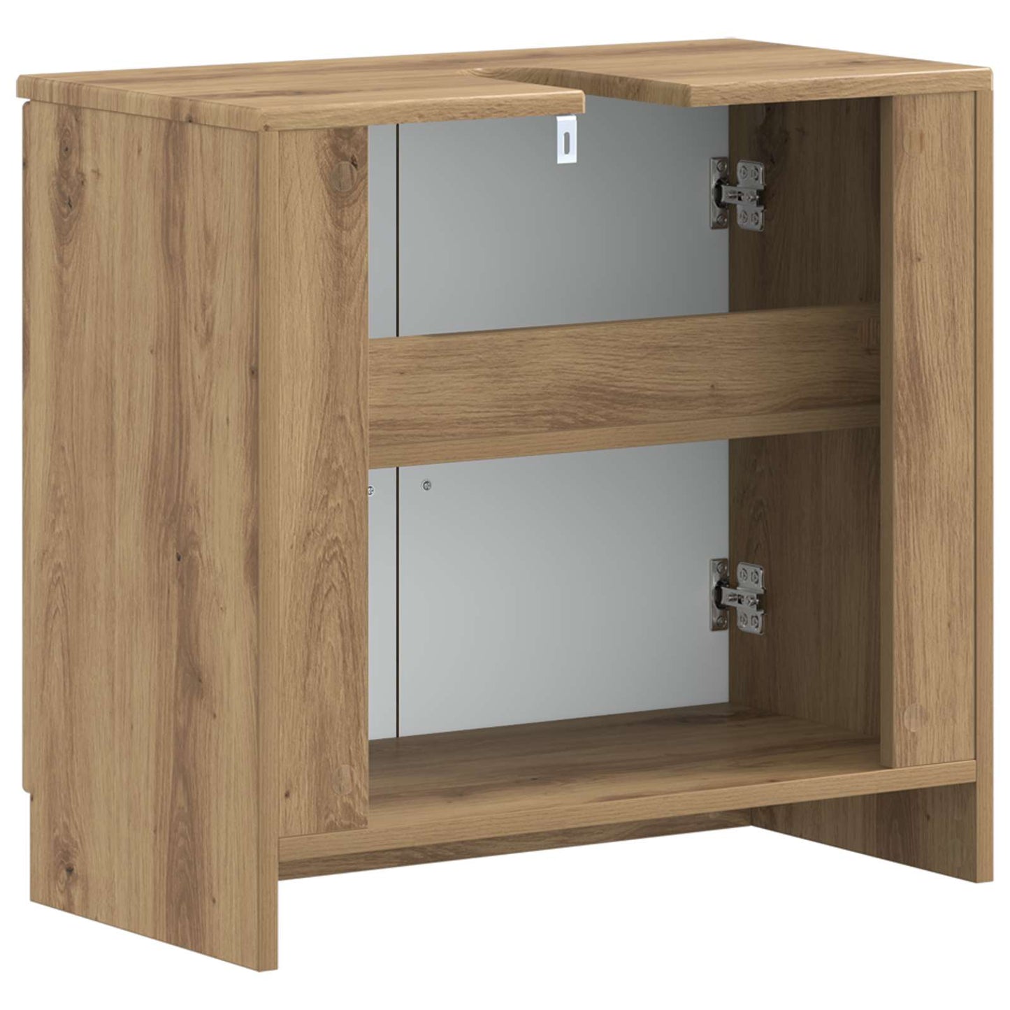 Bathroom Sink Cabinet UTRECHT Artisan Oak 59.5 x 31.5x 59 cm