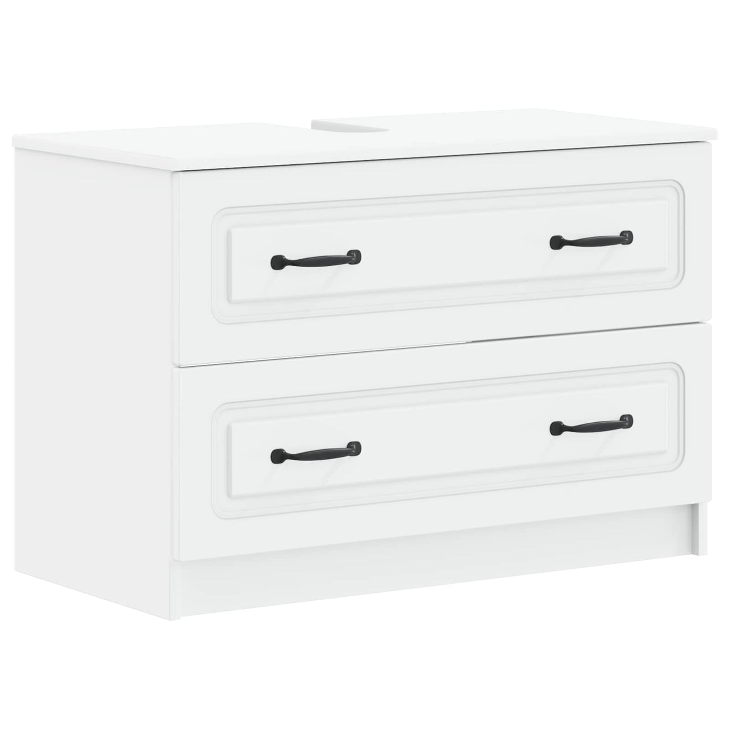 Bathroom Sink Cabinet UTRECHT White 82 x 41x 56 cm