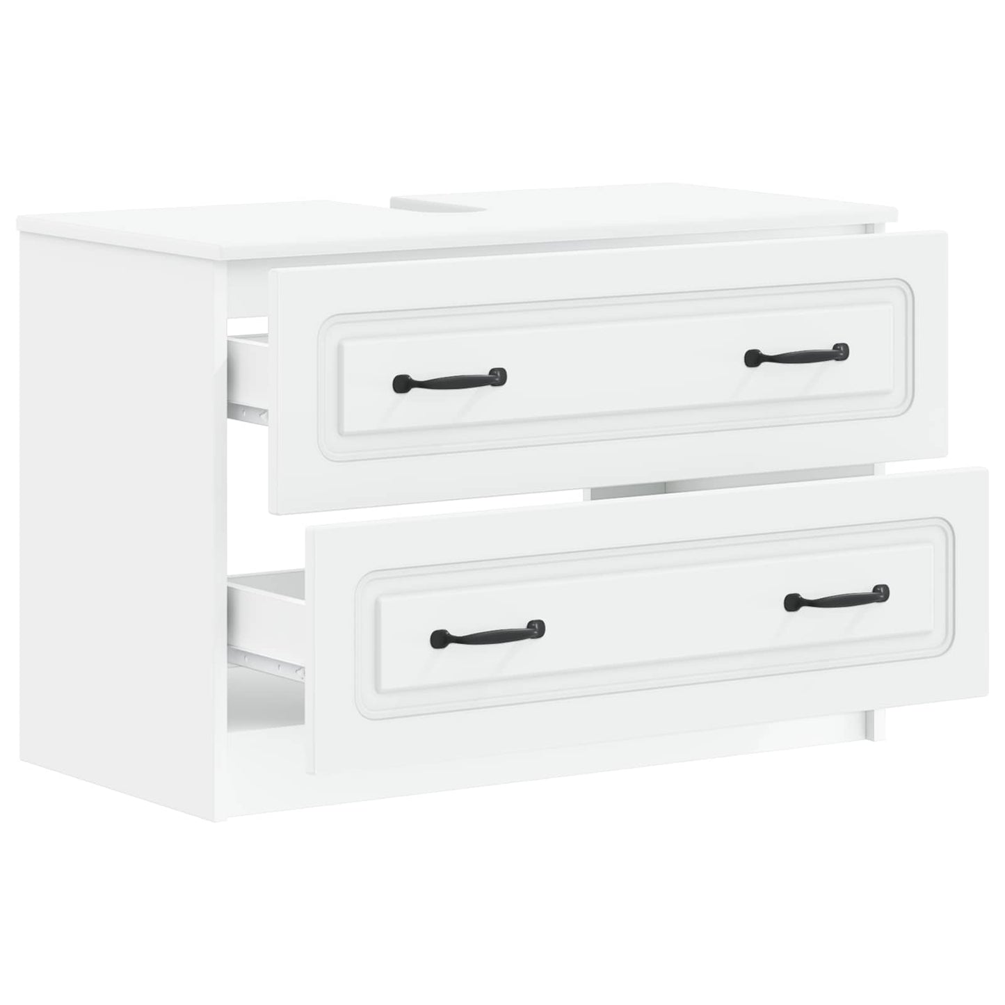 Bathroom Sink Cabinet UTRECHT White 82 x 41x 56 cm