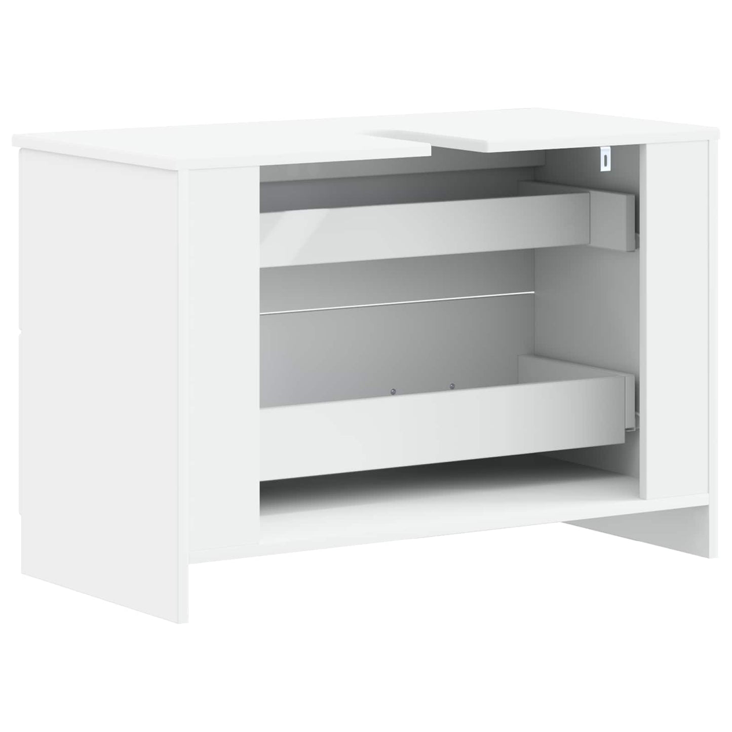 Bathroom Sink Cabinet UTRECHT White 82 x 41x 56 cm
