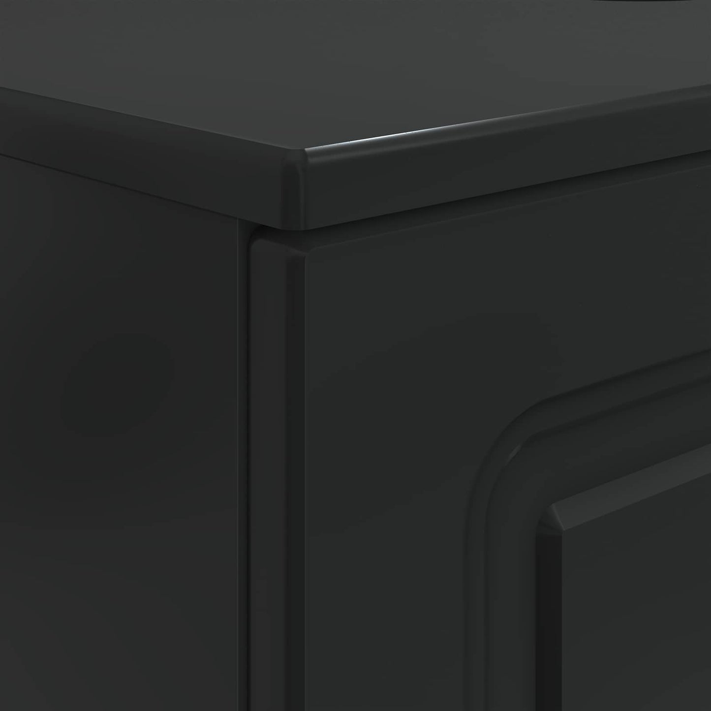 Bathroom Sink Cabinet UTRECHT Black 82 x 41x 56 cm