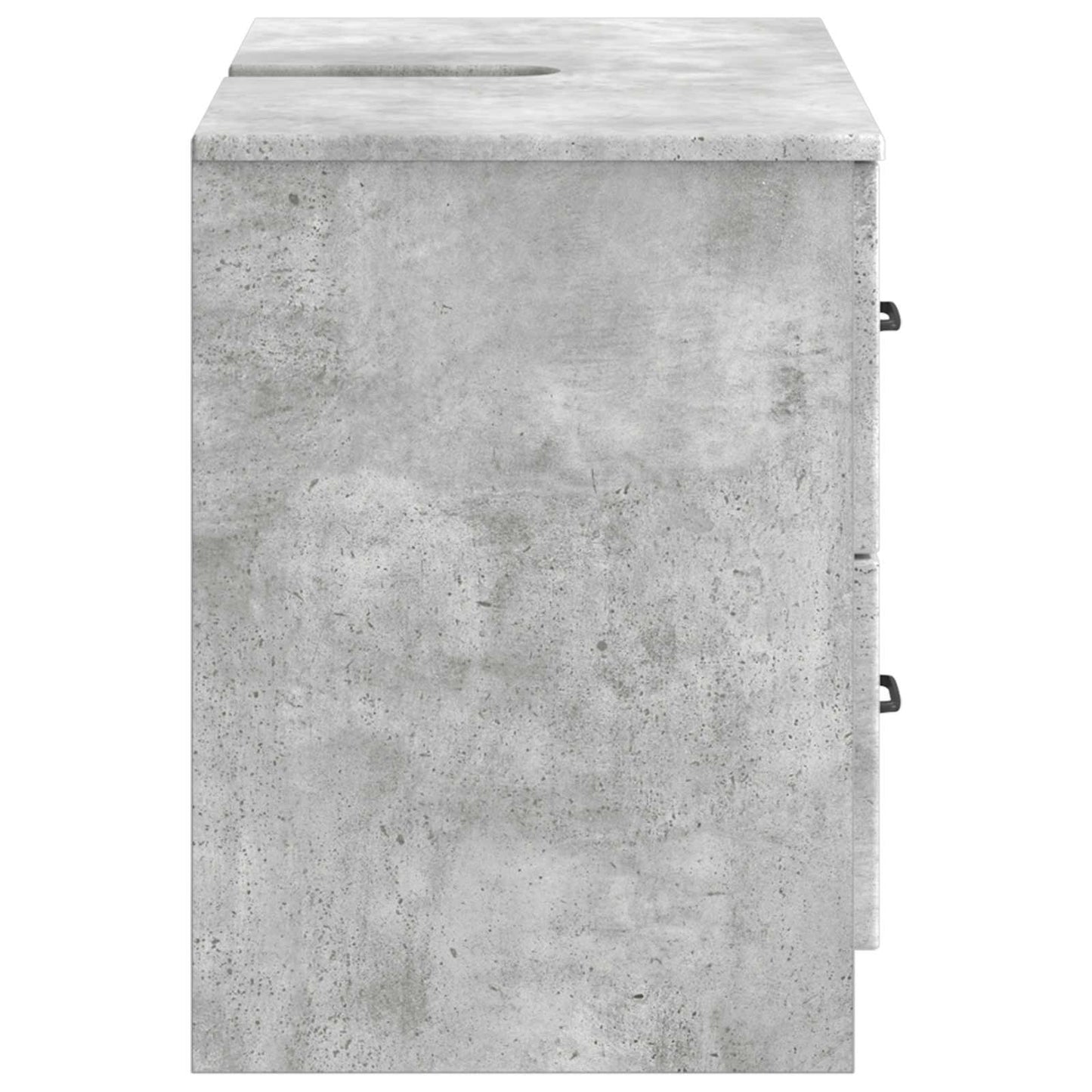 Bathroom Sink Cabinet UTRECHT Concrete Grey 82 x 41x 56 cm