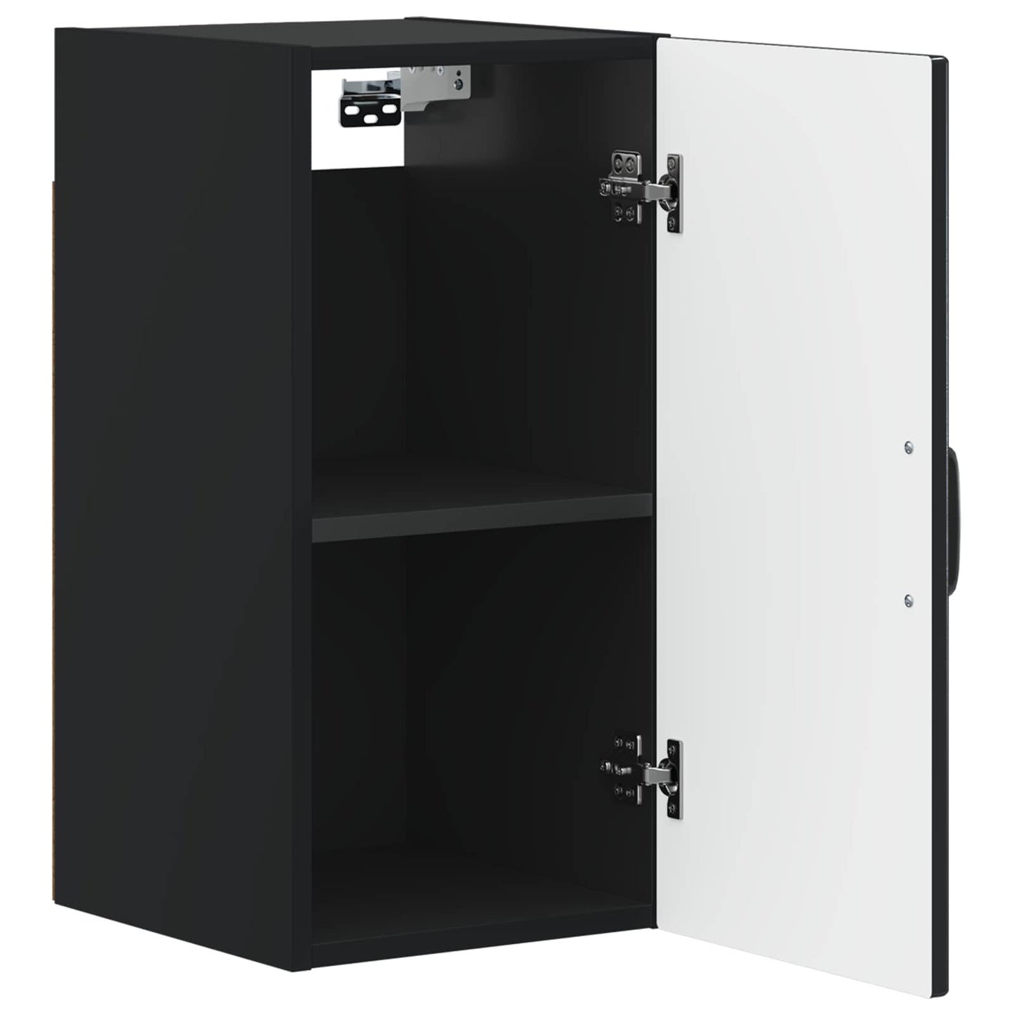 Bathroom Wall Cabinet UTRECHT Black 30 x 31 x 59 cm