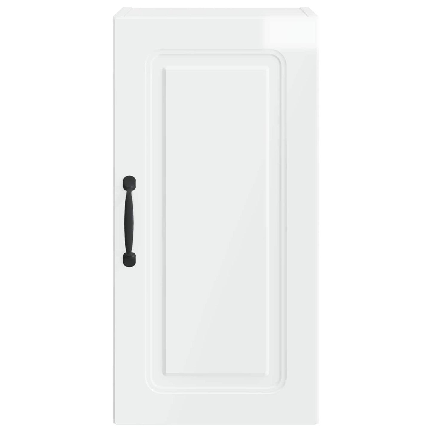 Bathroom Wall Cabinet UTRECHT High Gloss White 30 x 31 x 59 cm