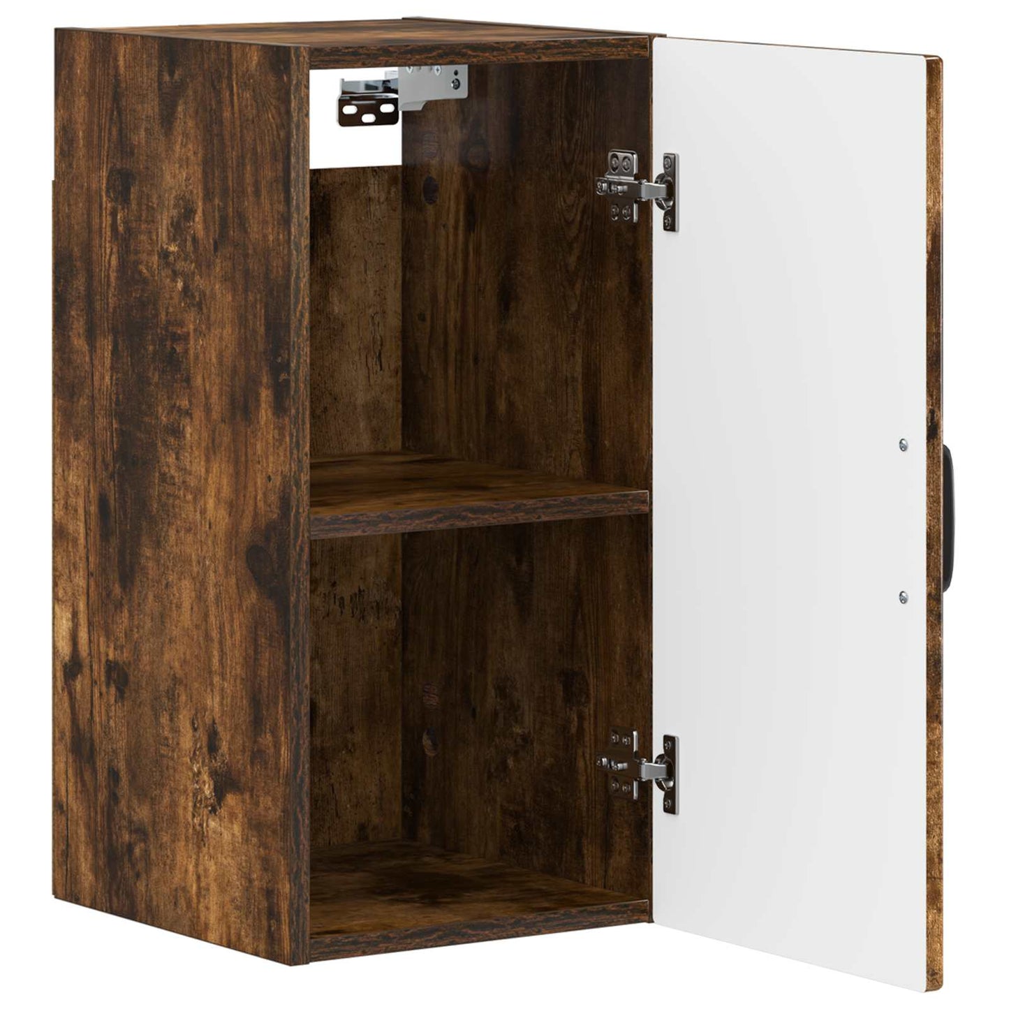 Bathroom Wall Cabinet UTRECHT Smoked Oak 30 x 31 x 59 cm