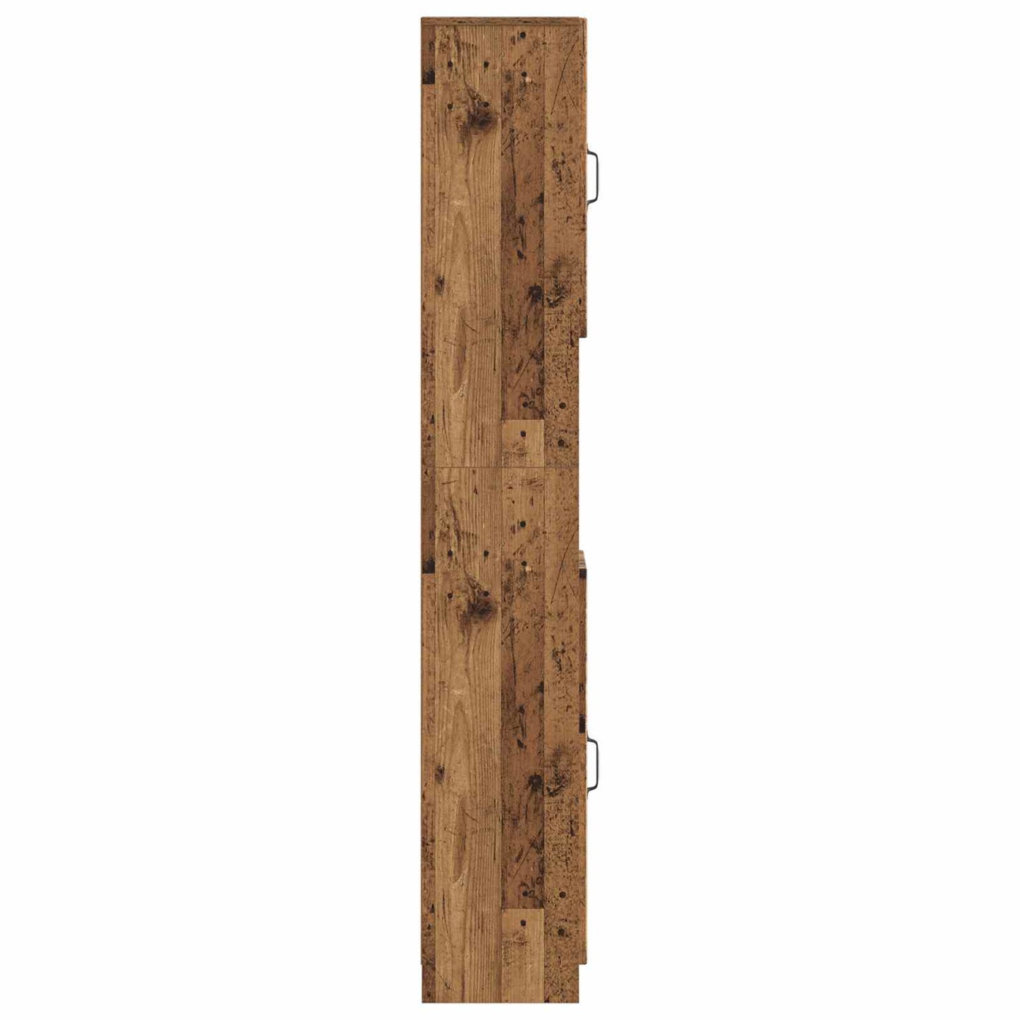 Bathroom Cabinet with Open Shelf UTRECHT Old Wood