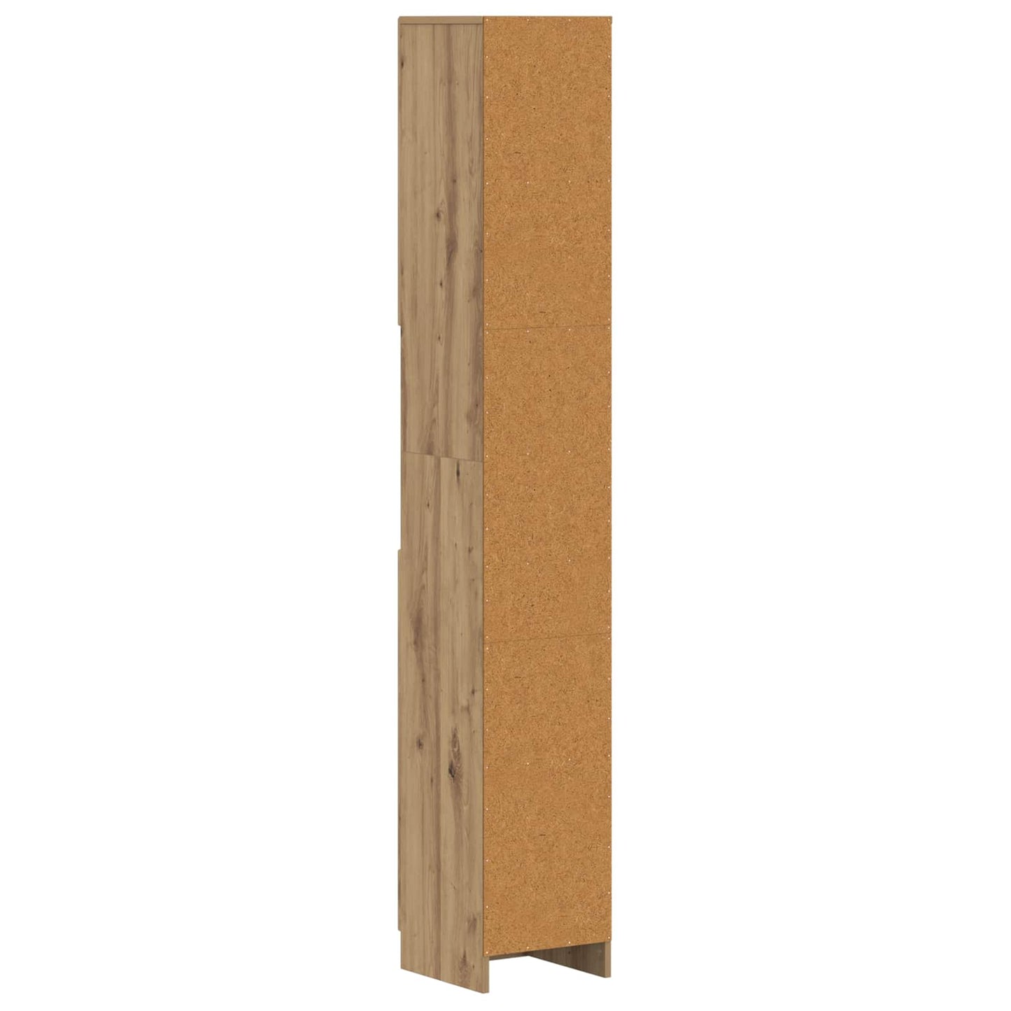 Bathroom Cabinet with Open Shelf UTRECHT Artisan Oak