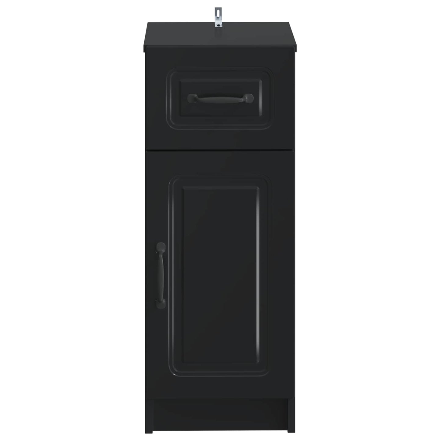 Bathroom Storage Cainet UTRECHT Black 30 x 31 x 77 cm