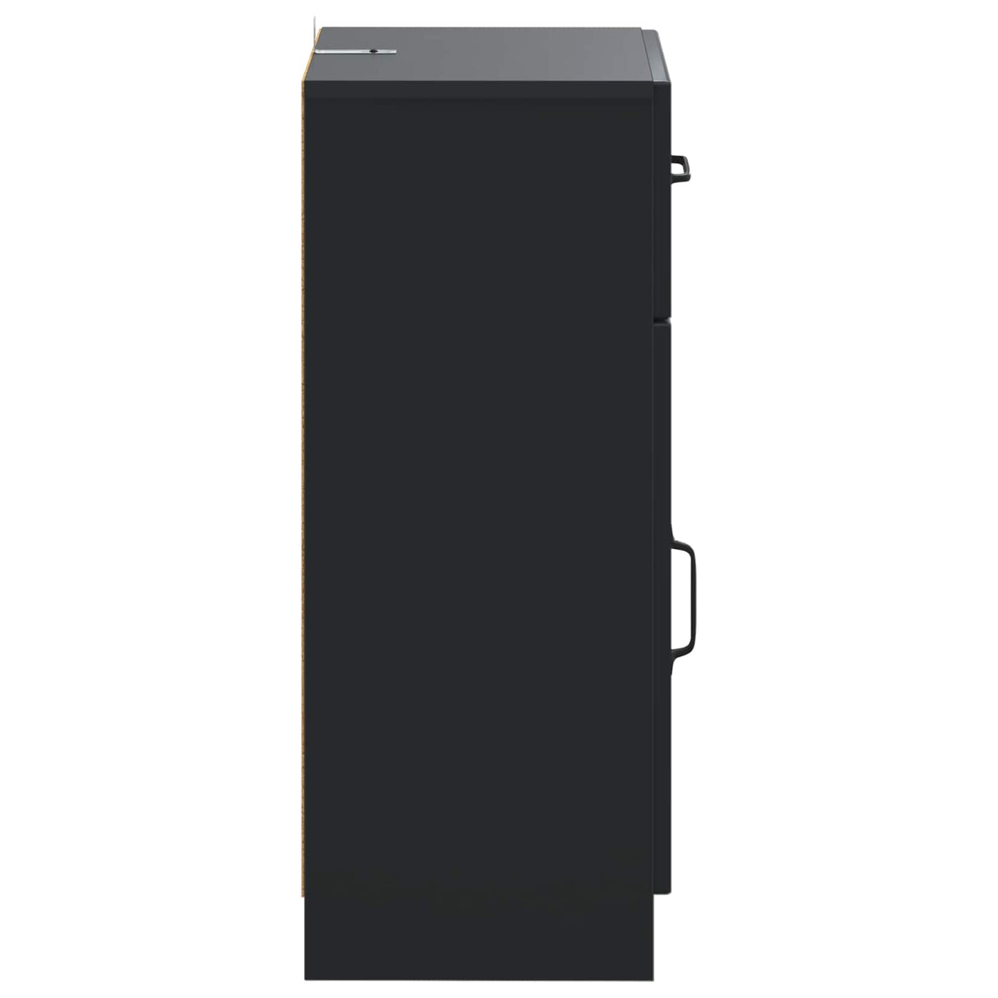 Bathroom Storage Cainet UTRECHT Black 30 x 31 x 77 cm